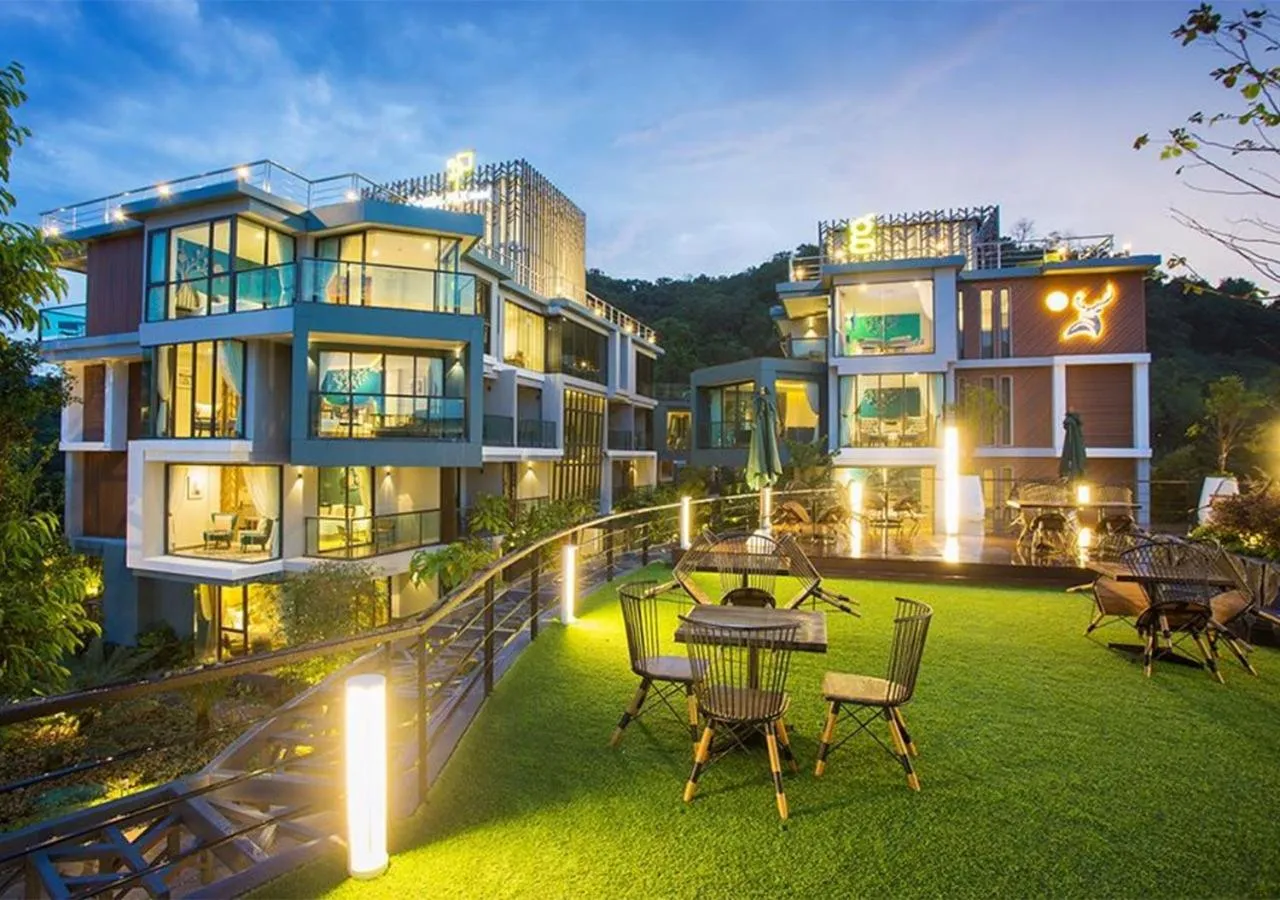 Dining area in Green Pix Khaoyai