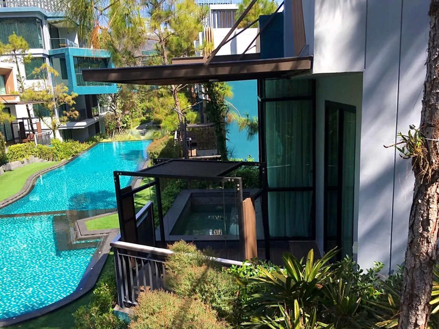 Balcony/Terrace in Green Pix Khaoyai