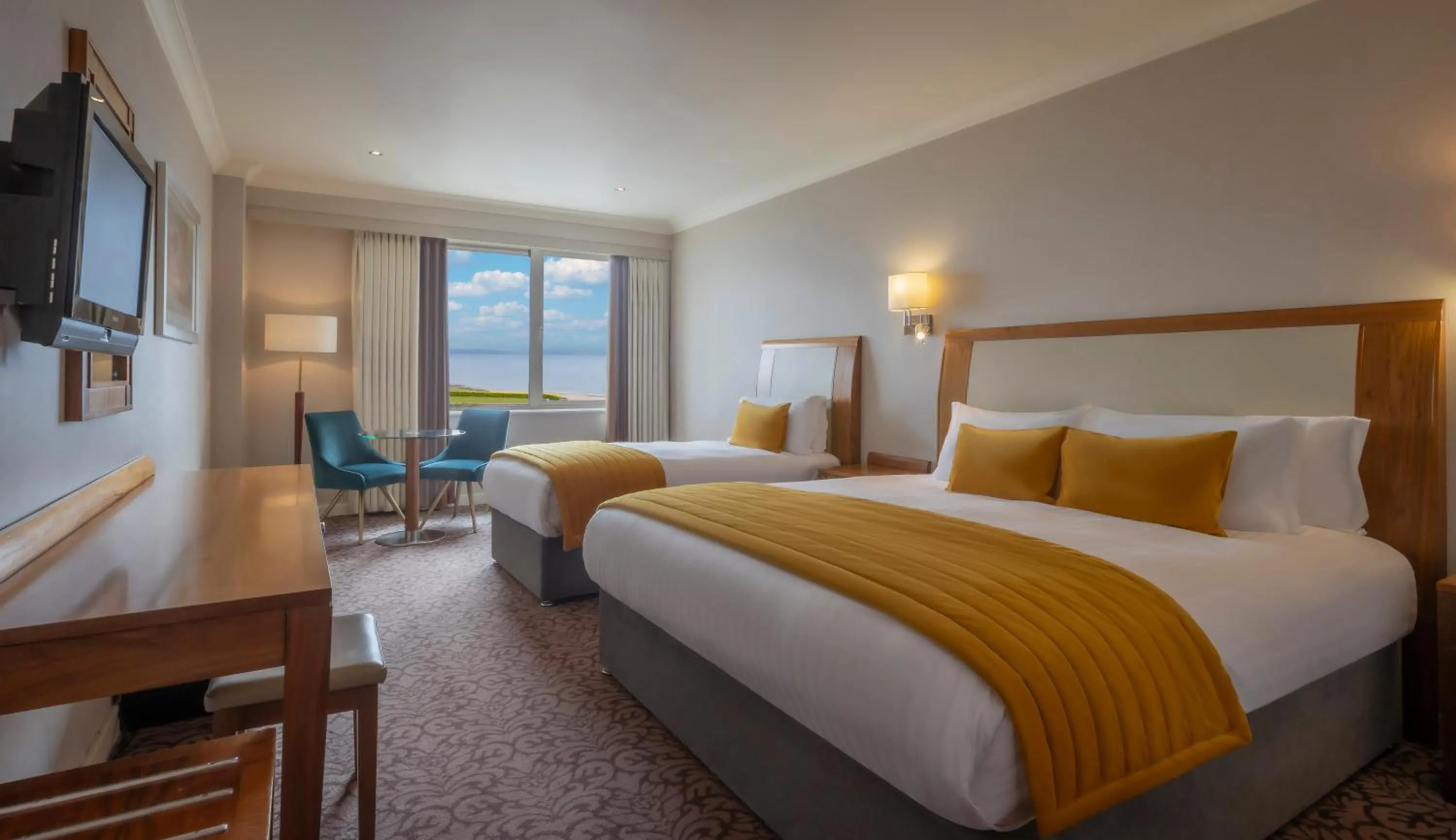 Bedroom, Bed in Salthill Hotel