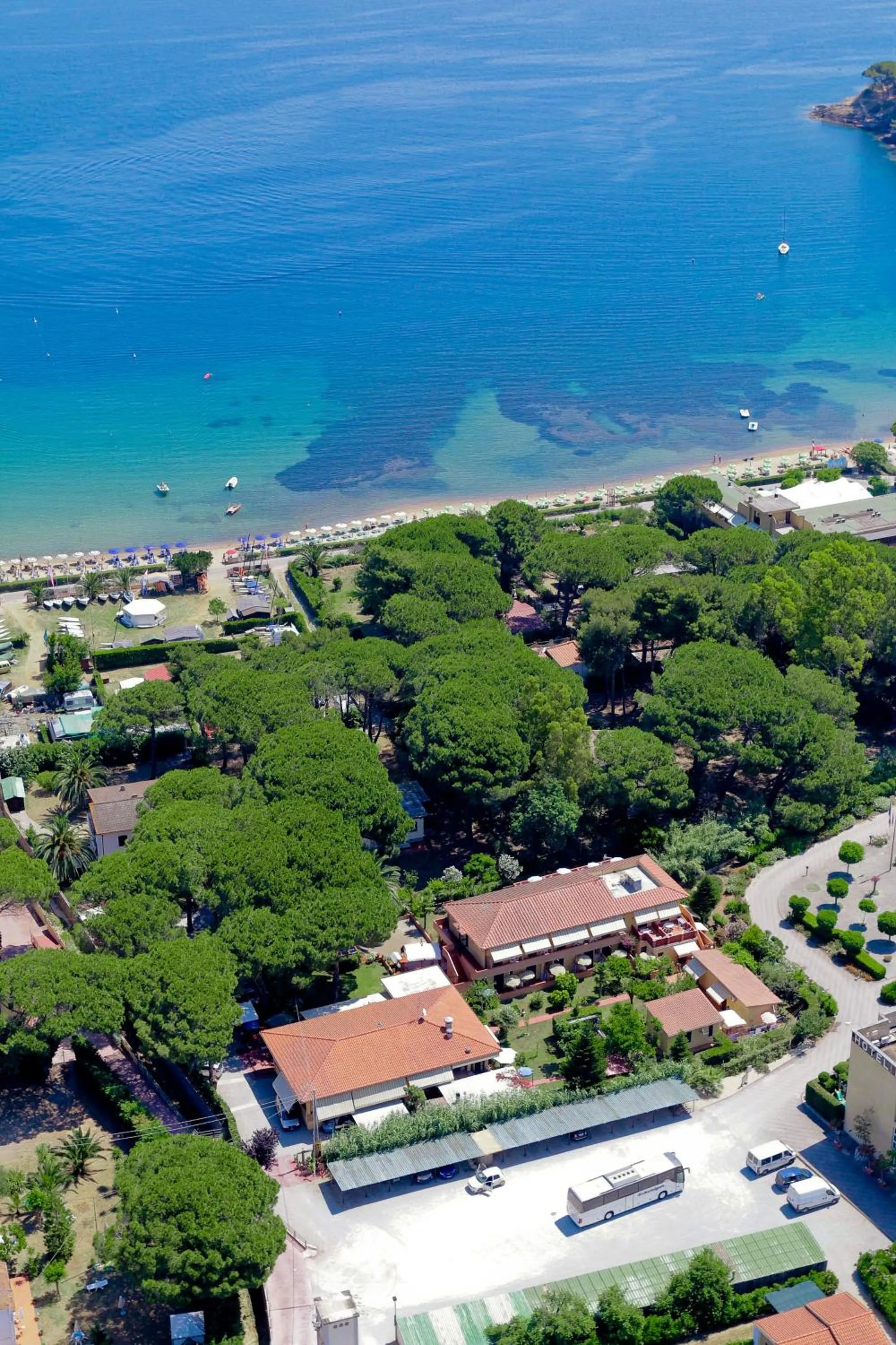 Bird's eye view in Hotel Anfora