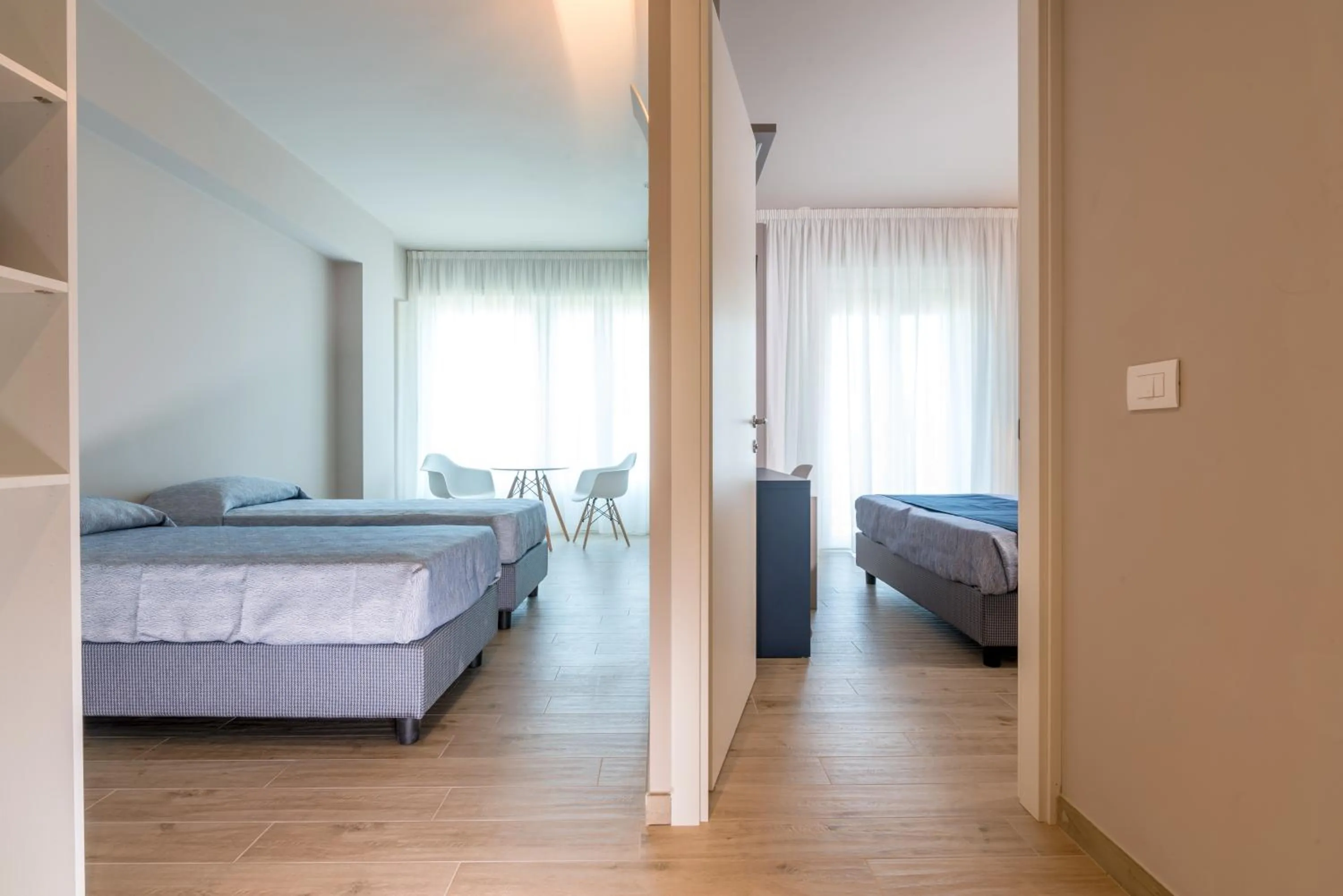 Bed in Family Hotel Relax