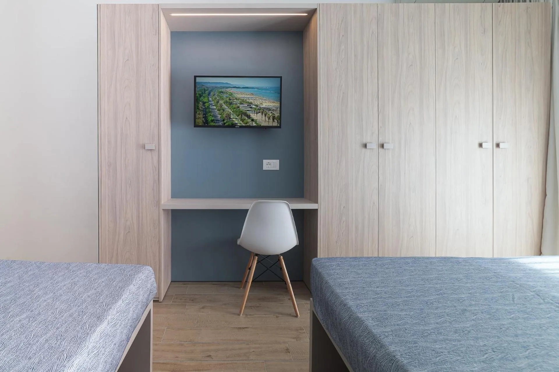 Bed in Family Hotel Relax