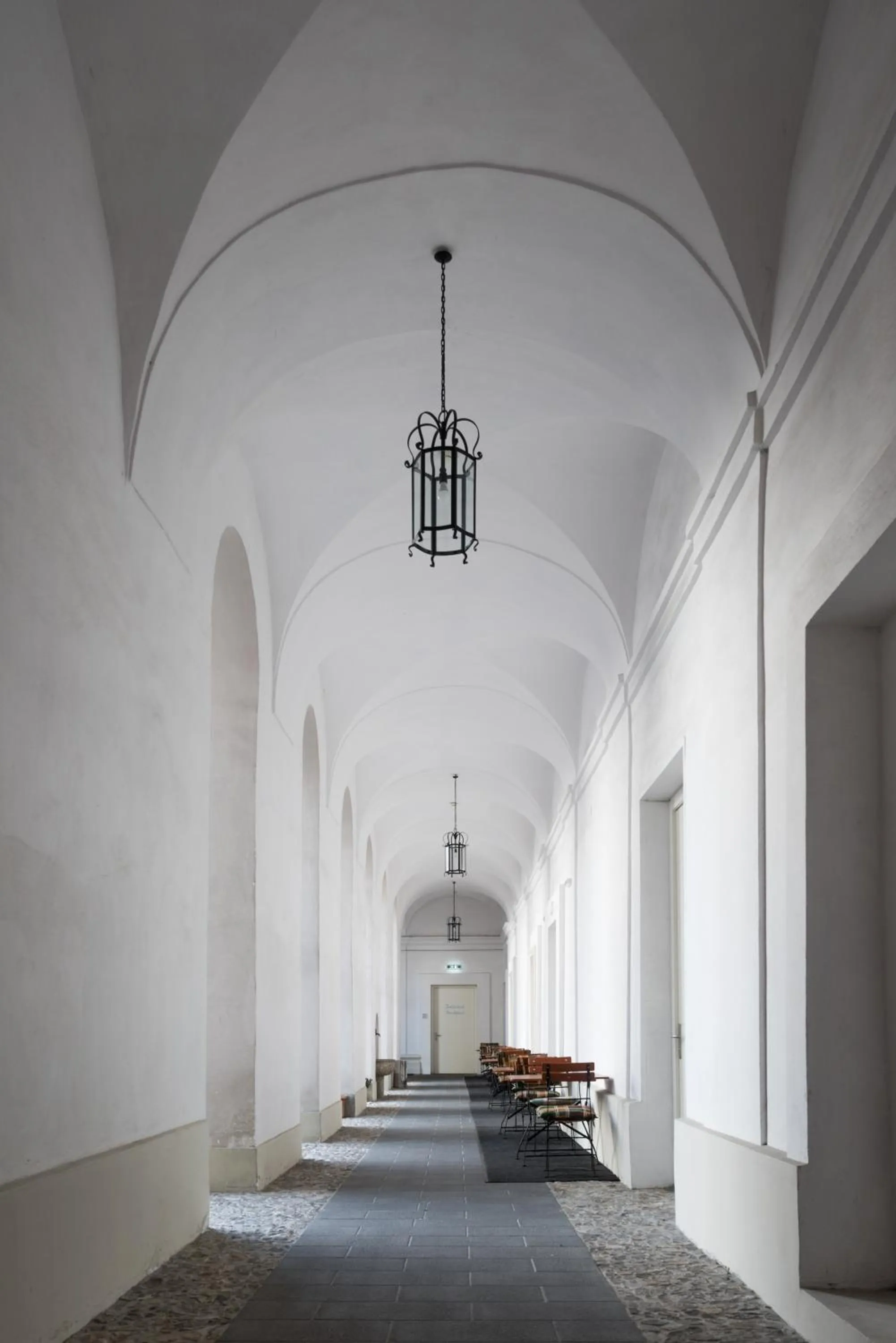 Patio in Gästehaus im Priesterseminar Salzburg