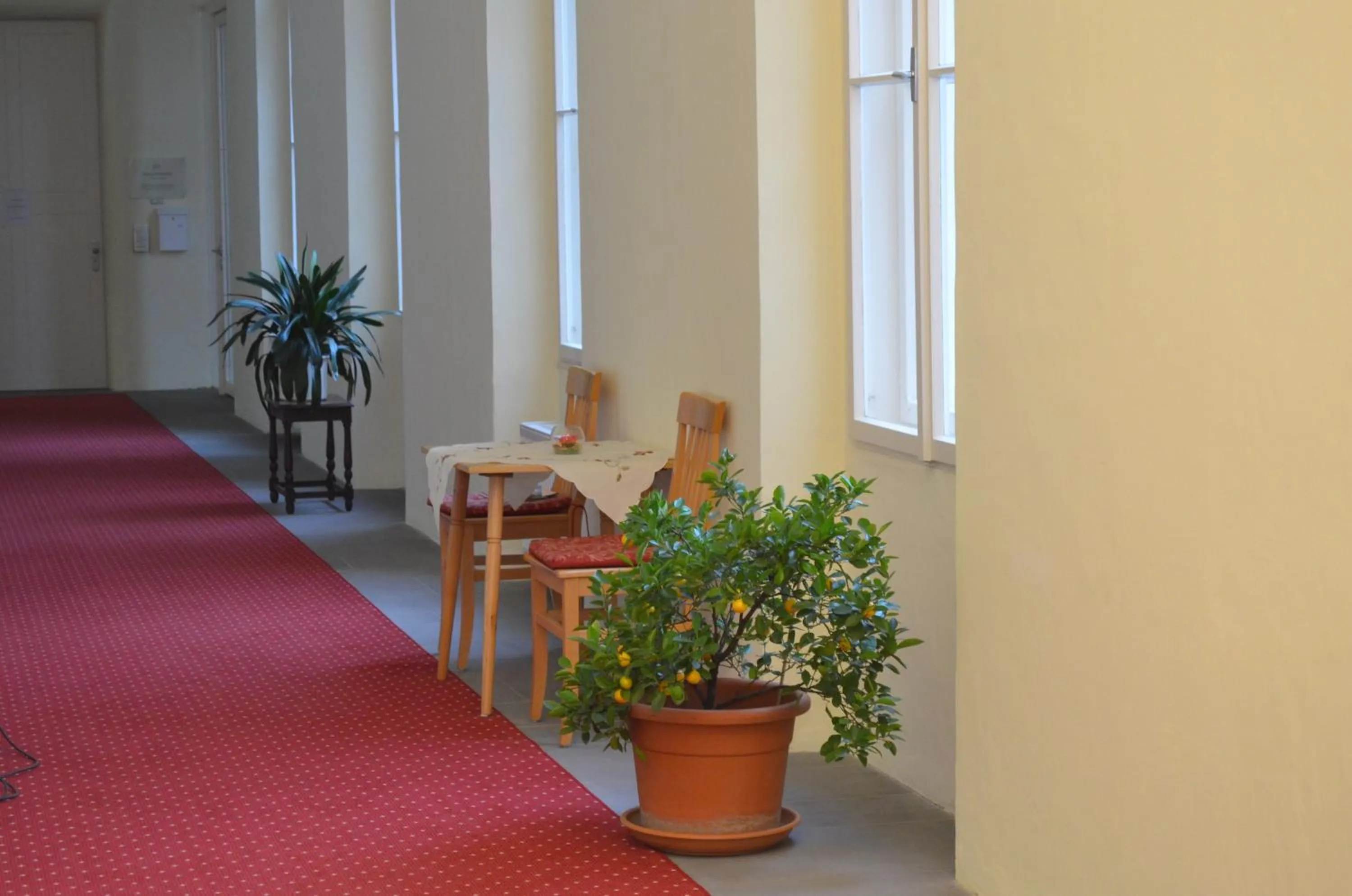 Decorative detail in Gästehaus im Priesterseminar Salzburg