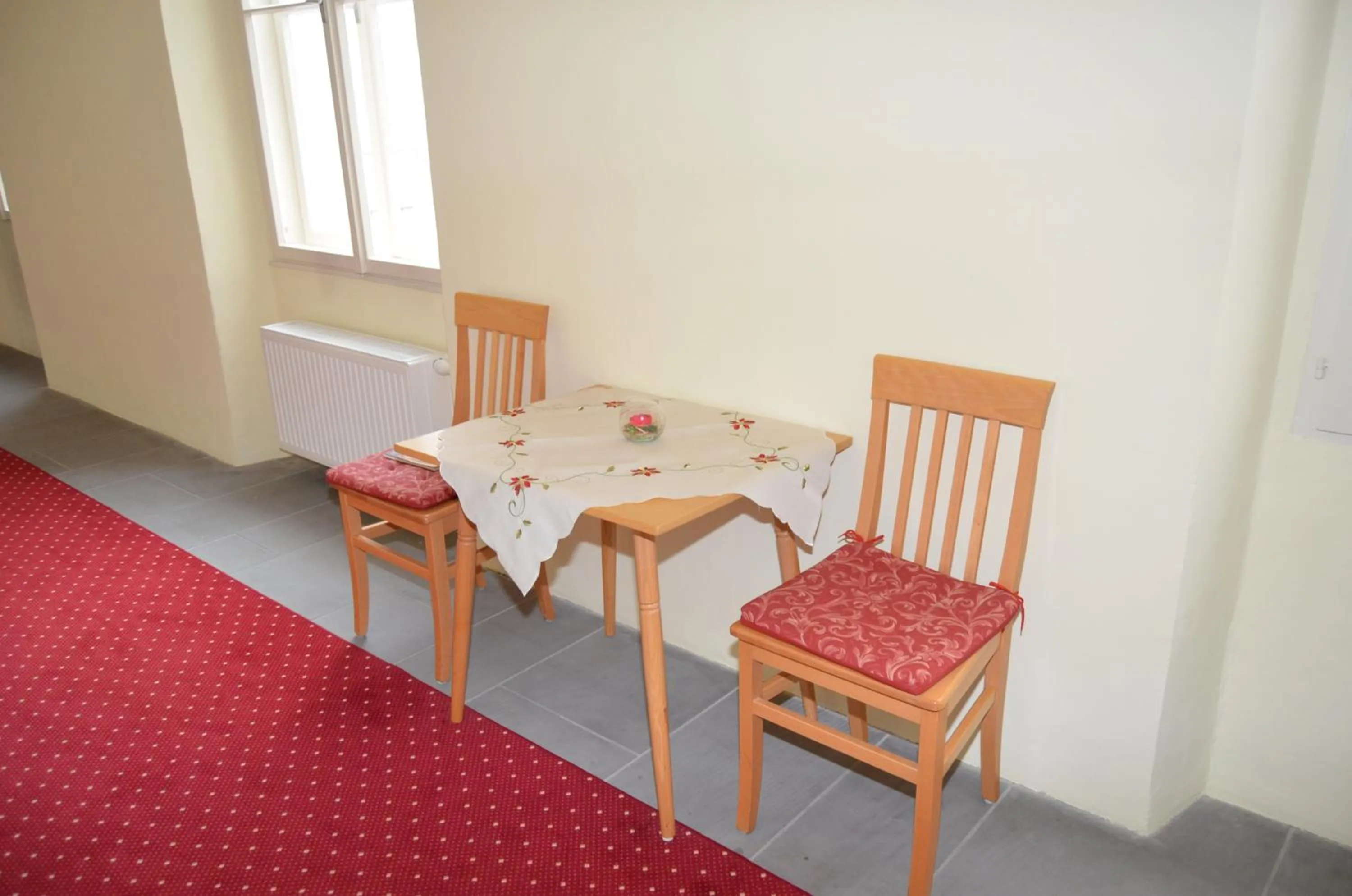 Decorative detail in Gästehaus im Priesterseminar Salzburg