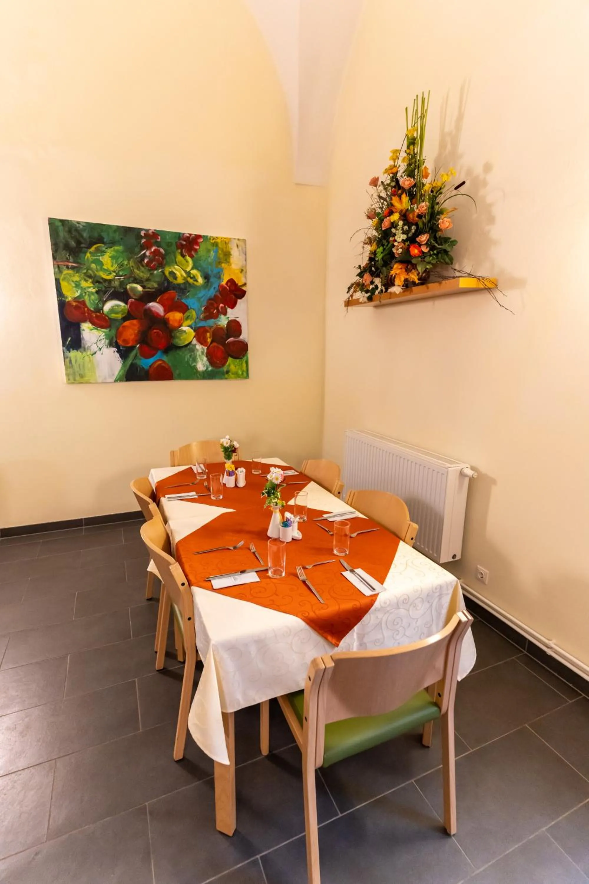 Breakfast in Gästehaus im Priesterseminar Salzburg