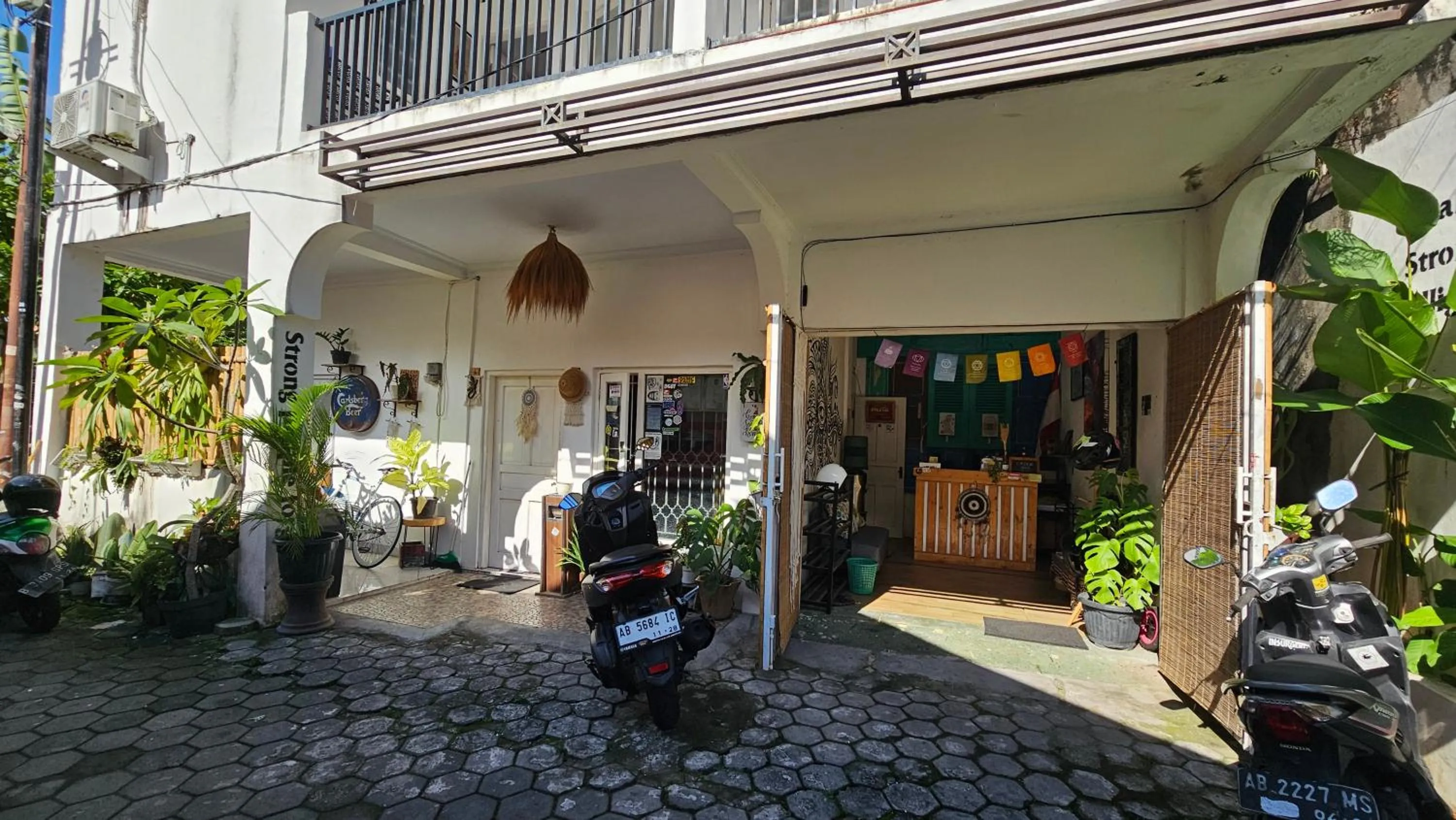 Property building in Oke Baik Hostel