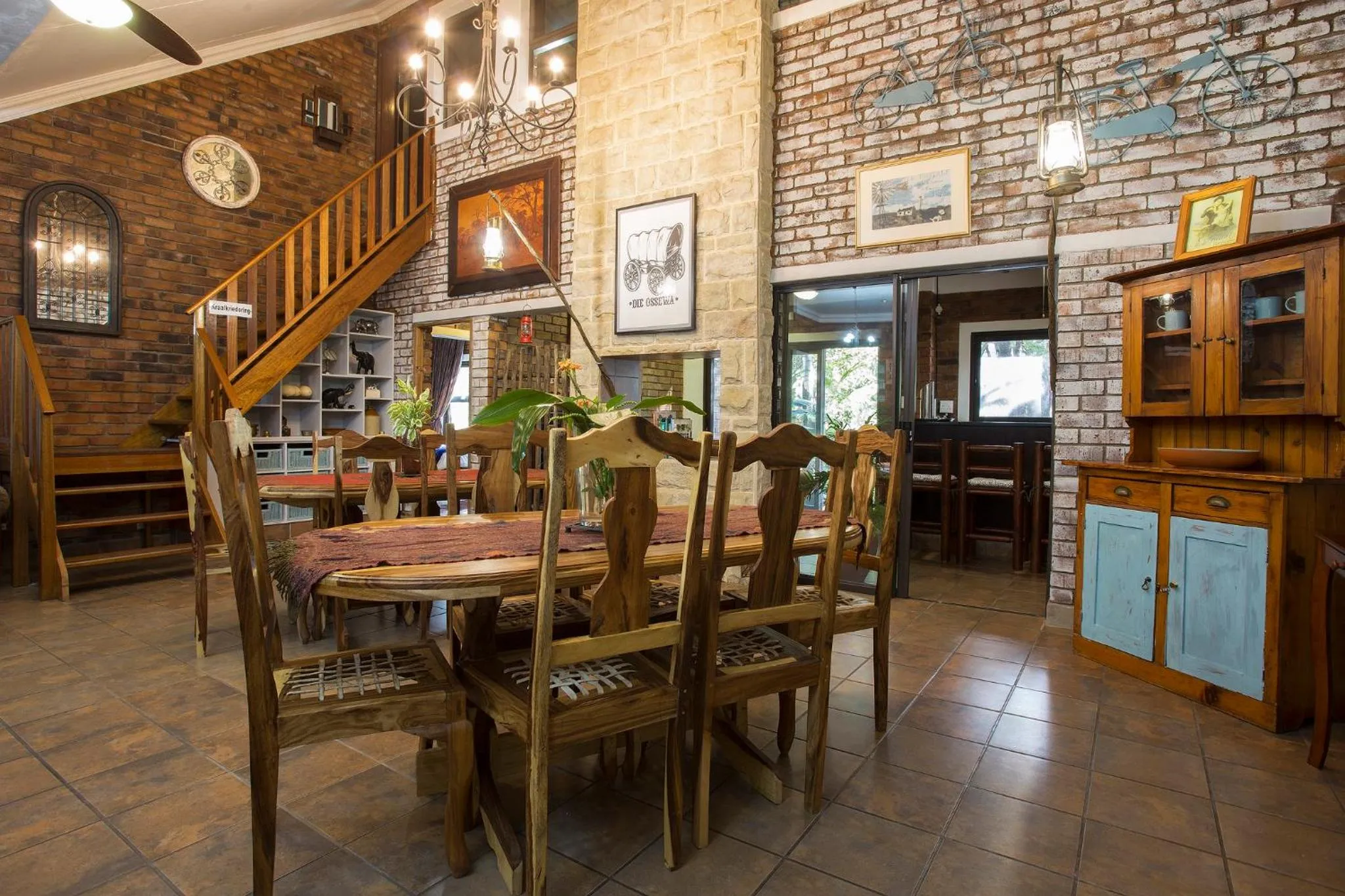 Restaurant/places to eat in Doringpoort Lodge