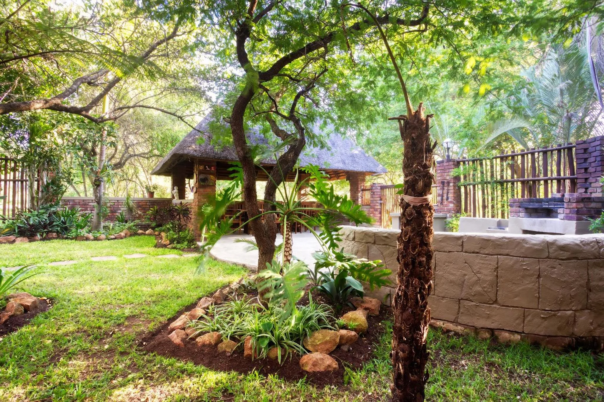 Garden in Doringpoort Lodge