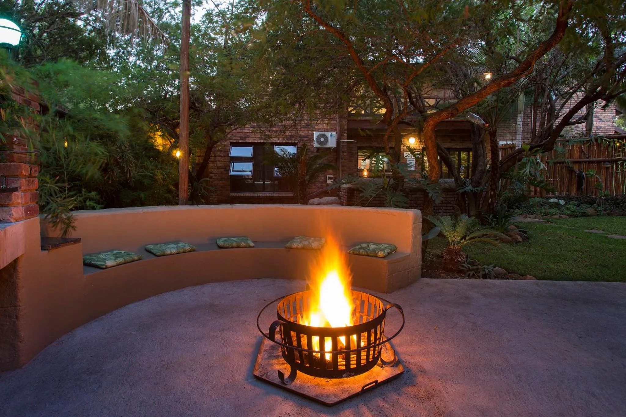 Garden in Doringpoort Lodge