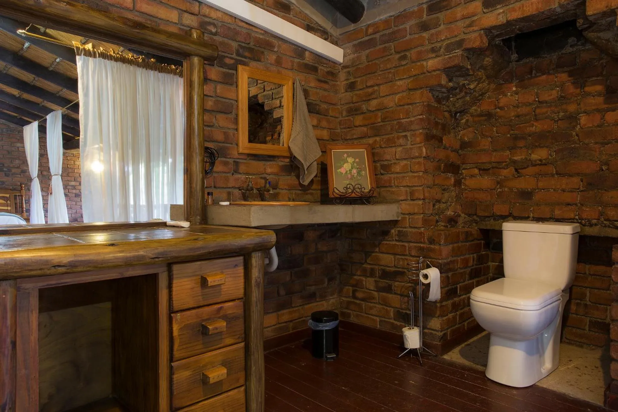 Bathroom in Doringpoort Lodge