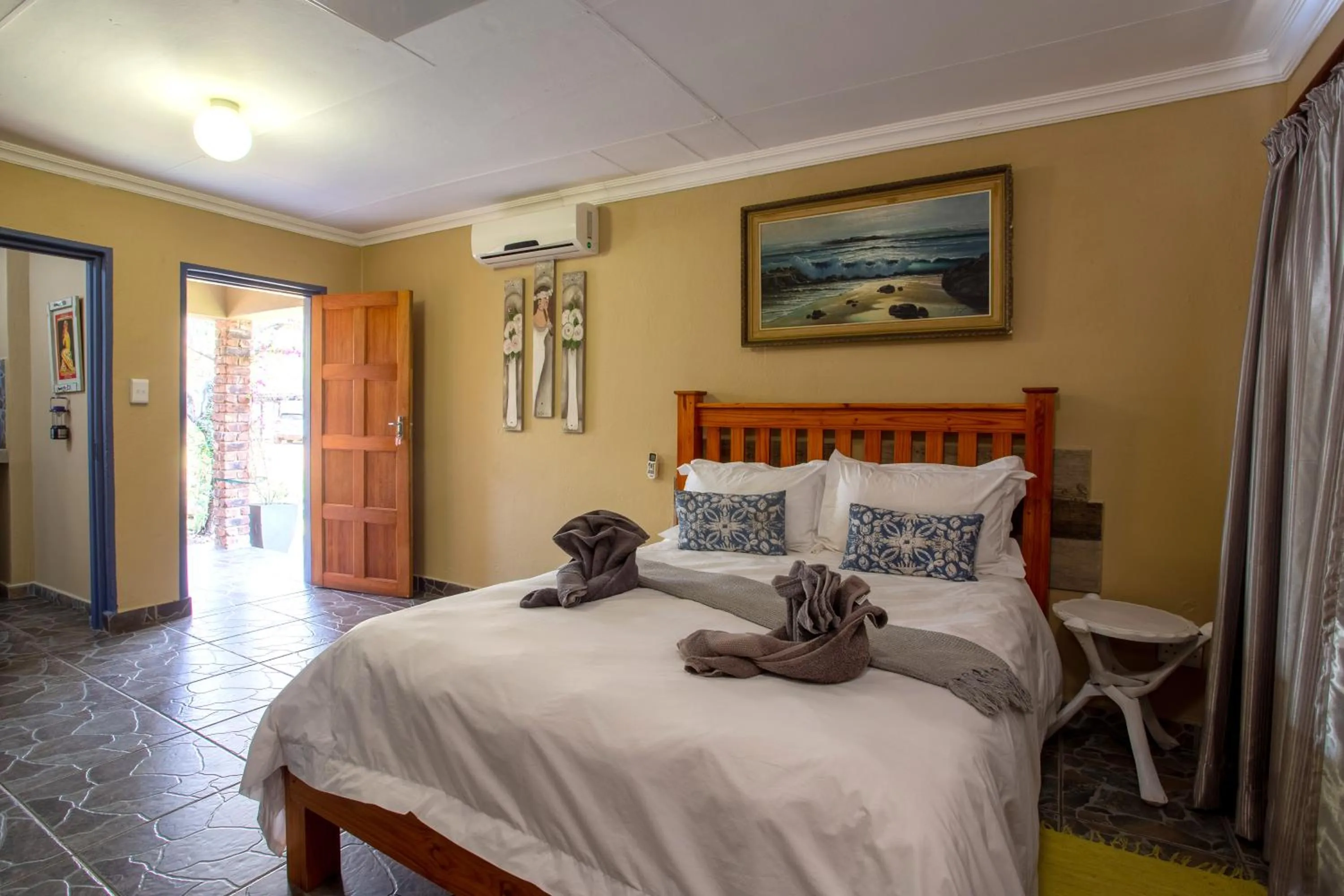 Bed in Doringpoort Lodge