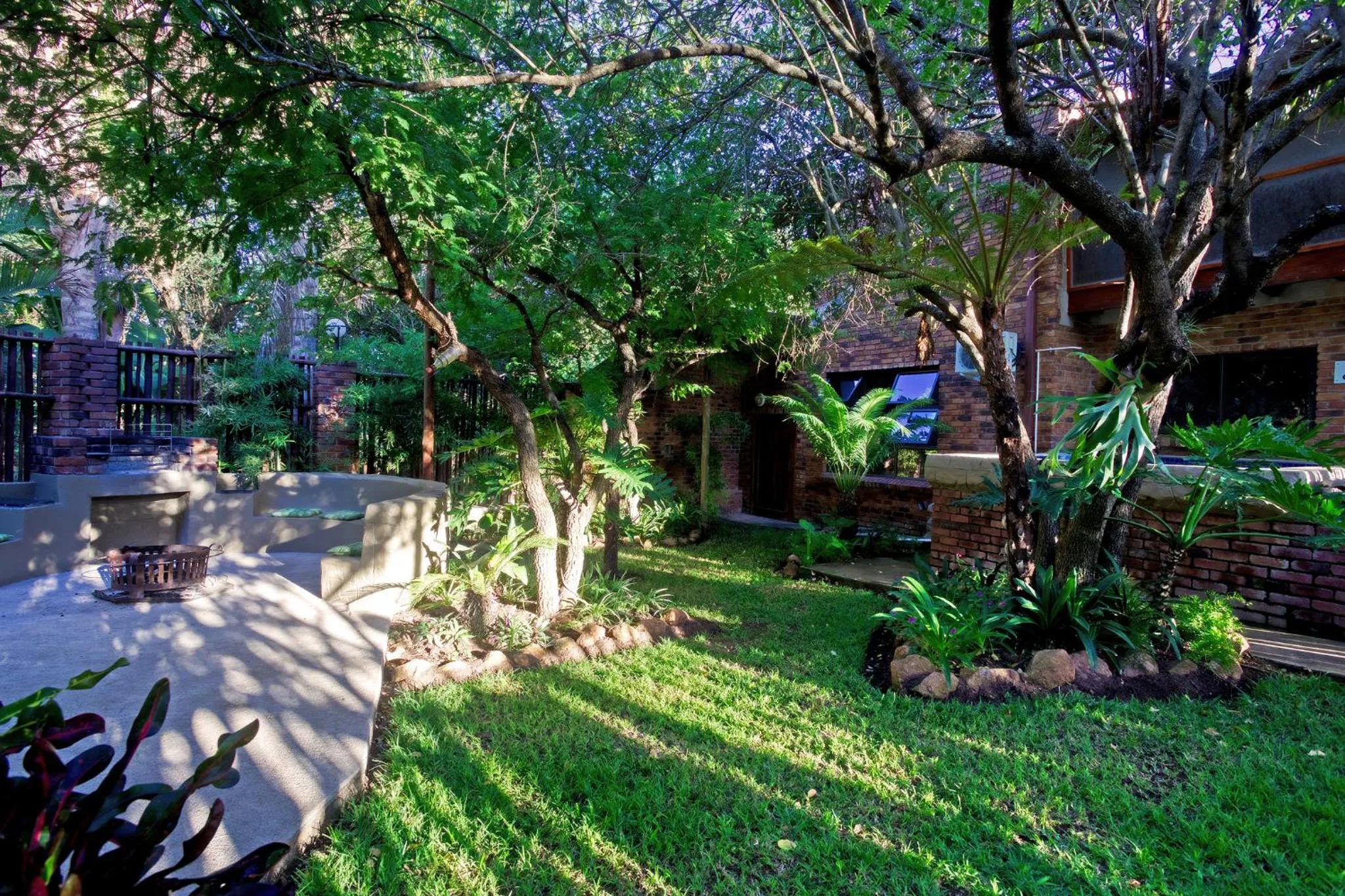 Garden in Doringpoort Lodge