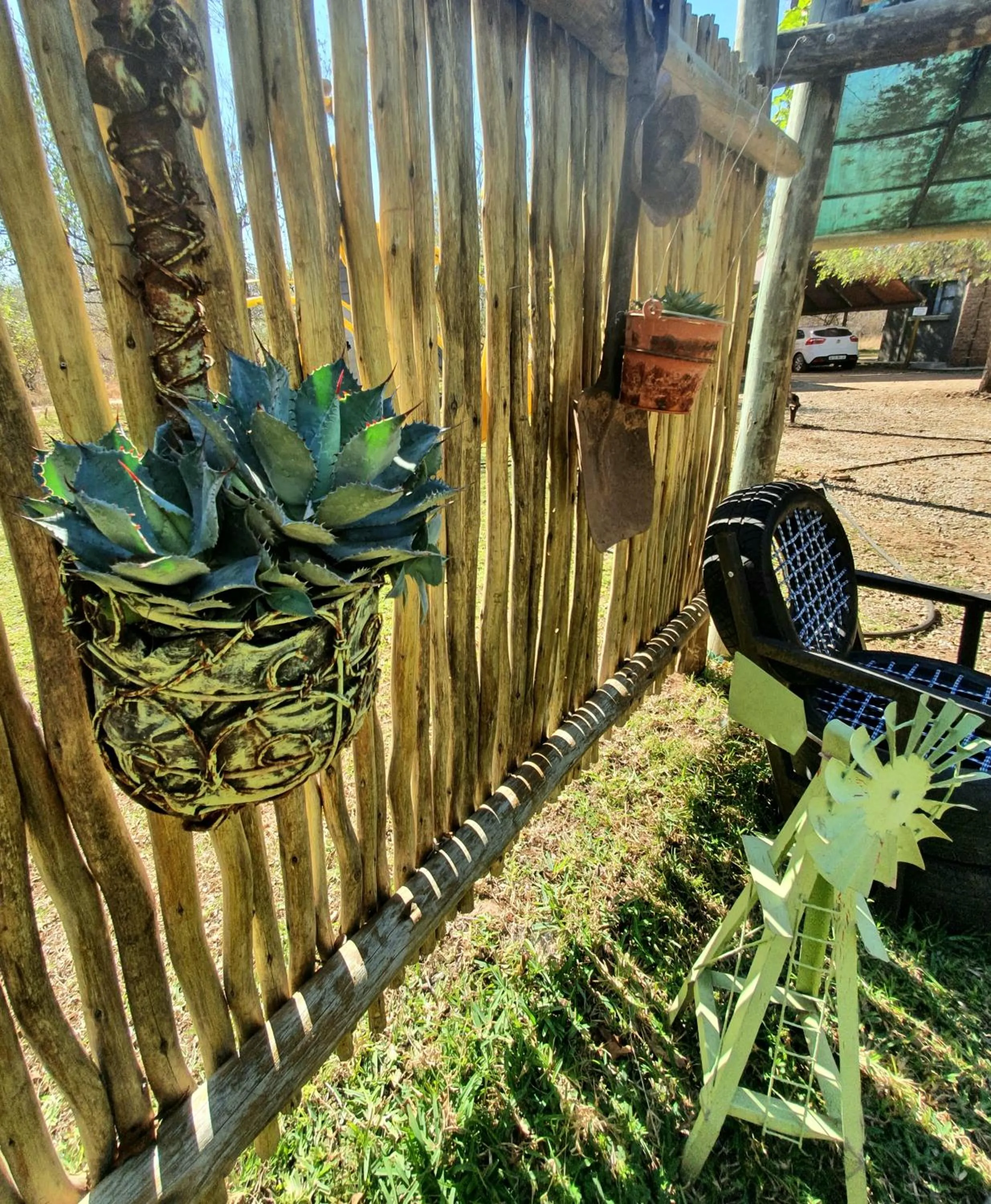 Garden in Doringpoort Lodge