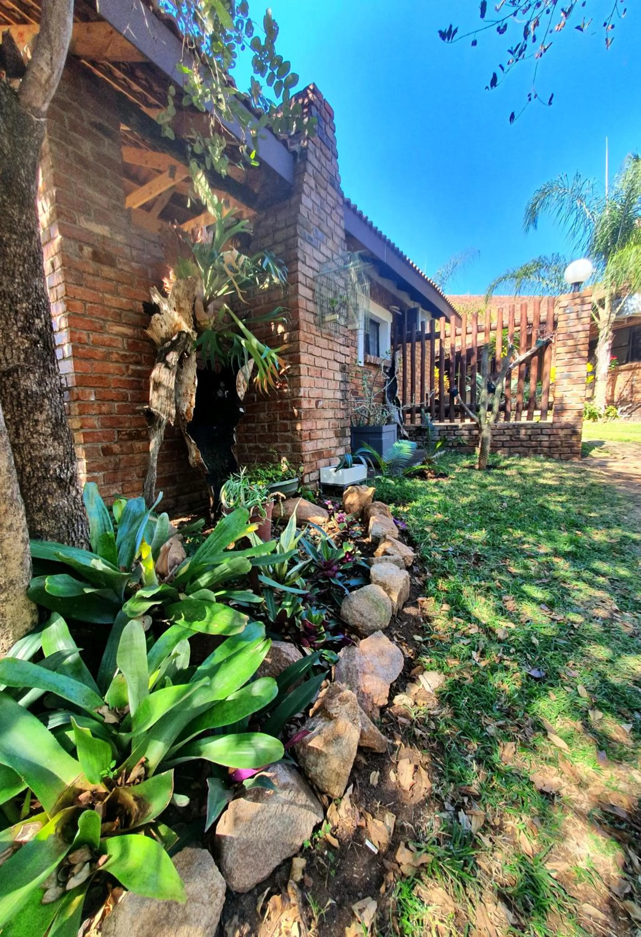 Garden in Doringpoort Lodge