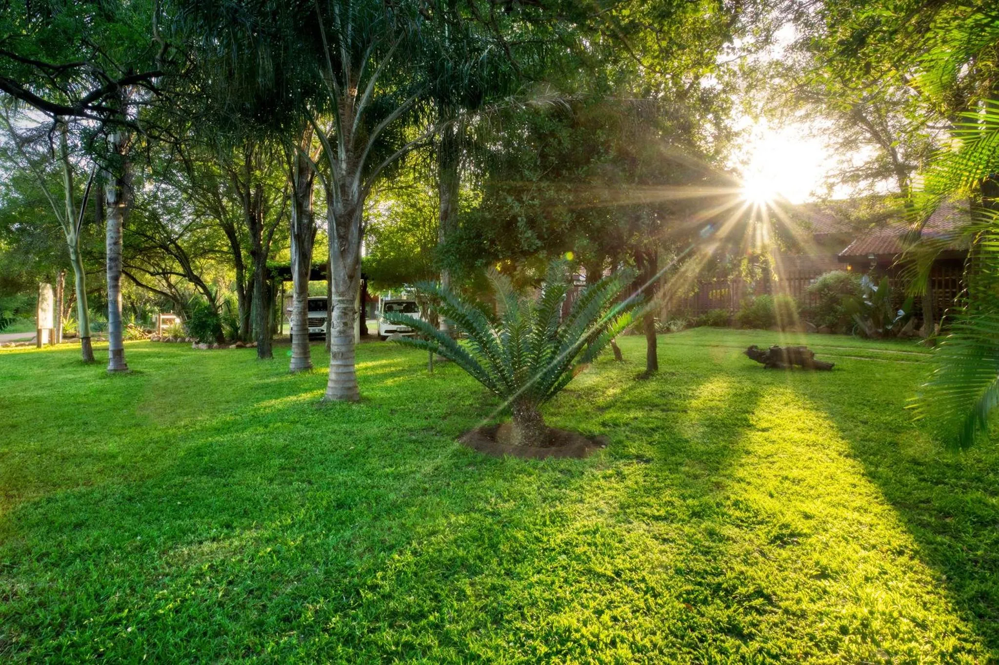 Garden in Doringpoort Lodge