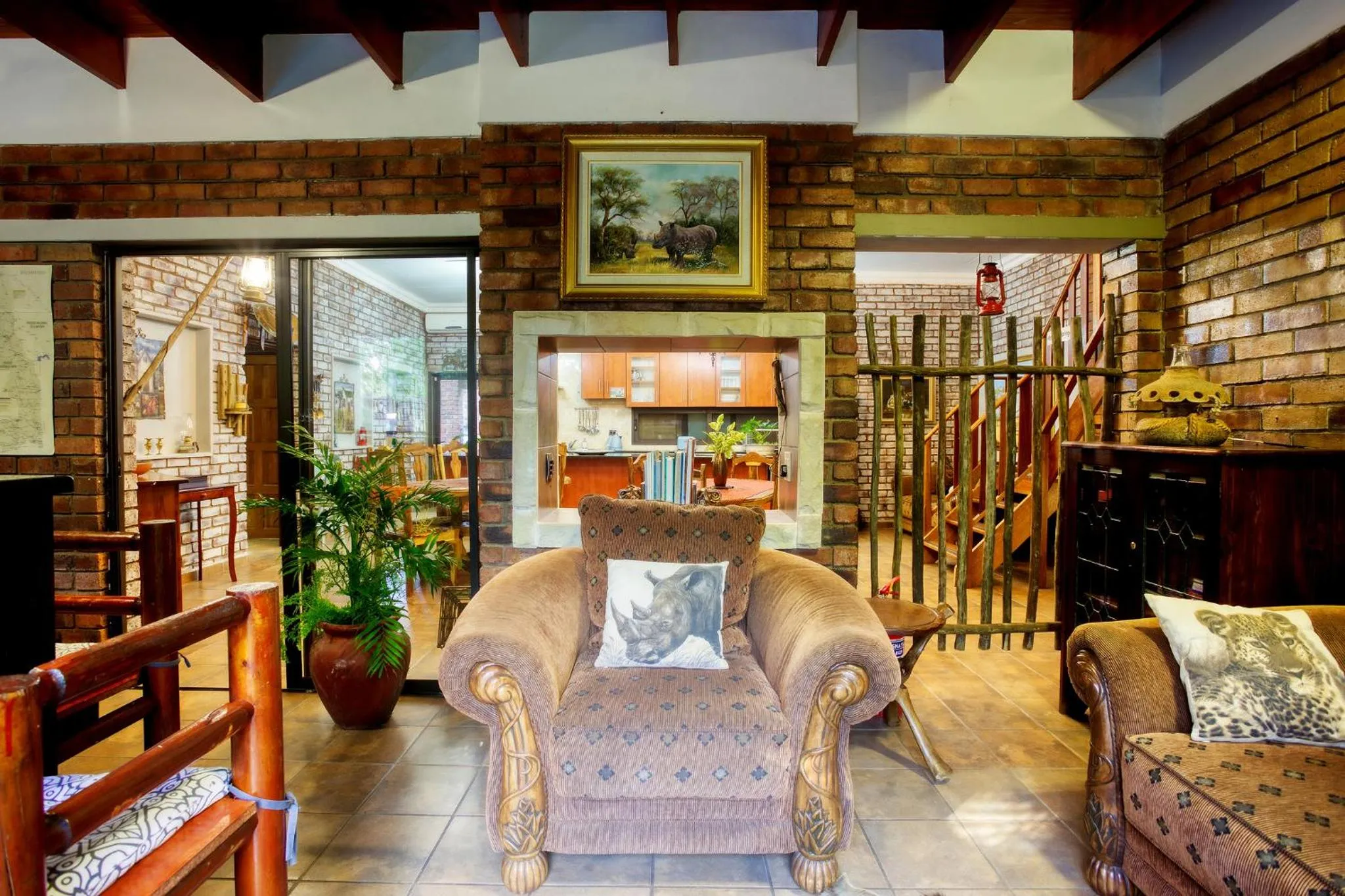 Lounge or bar in Doringpoort Lodge