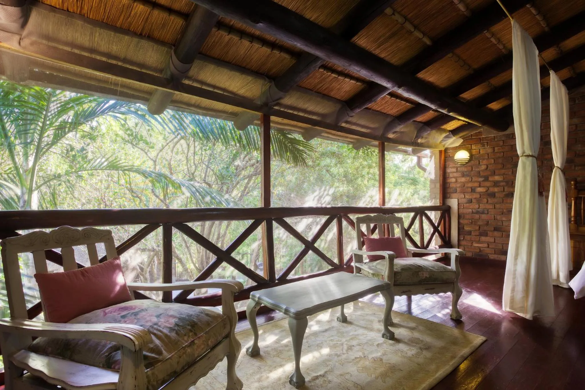 Seating area in Doringpoort Lodge