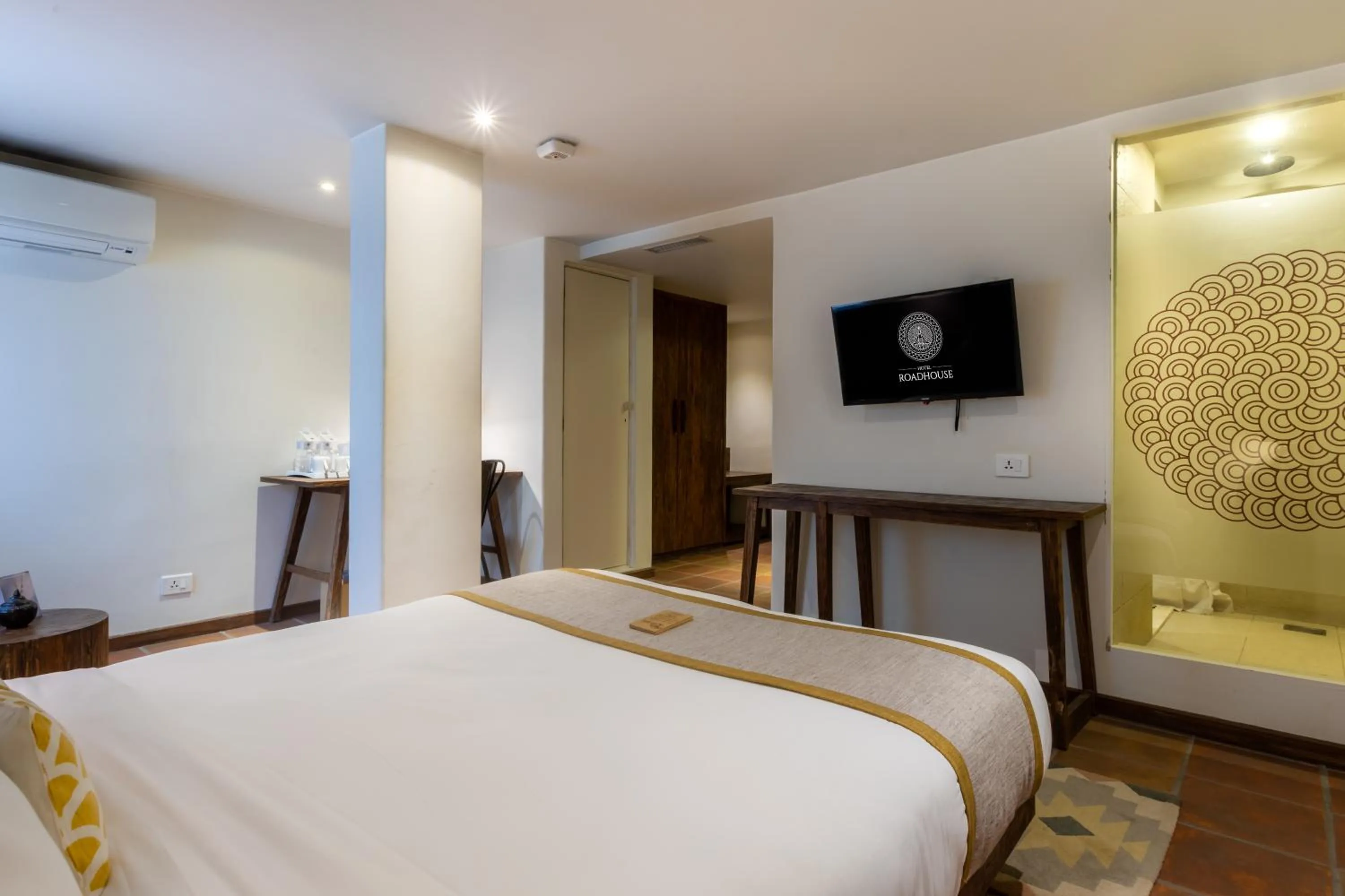 Bed in Hotel Roadhouse, Thamel, Kathmandu- Contemporary Boutique