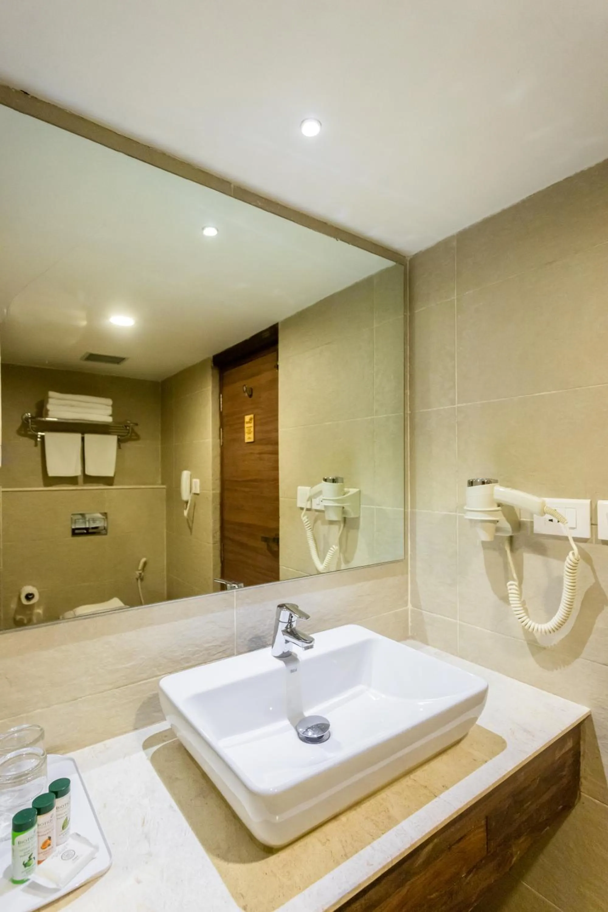 Bathroom in Hotel Roadhouse, Thamel, Kathmandu- Contemporary Boutique