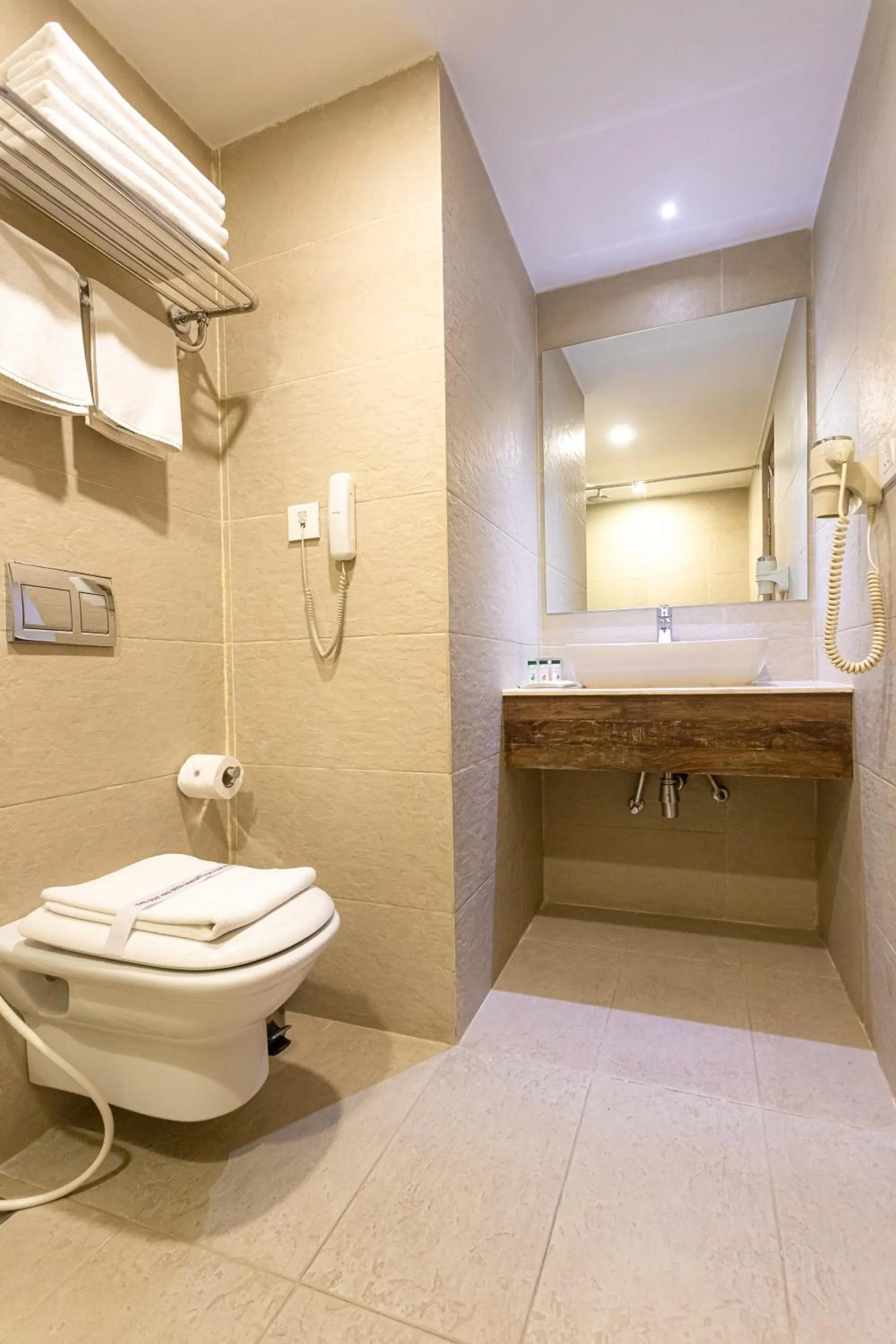 Toilet in Hotel Roadhouse, Thamel, Kathmandu- Contemporary Boutique