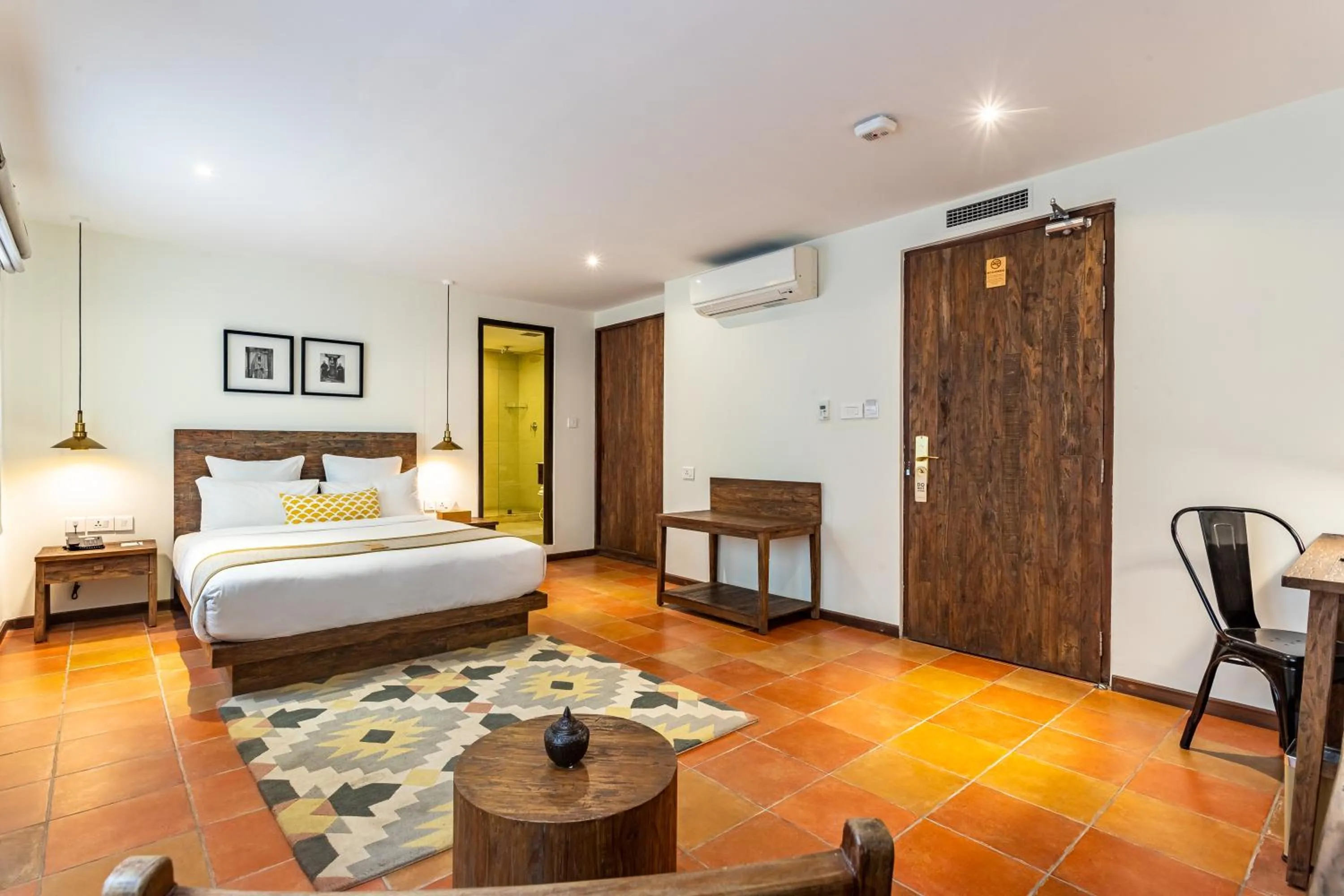 Bed in Hotel Roadhouse, Thamel, Kathmandu- Contemporary Boutique