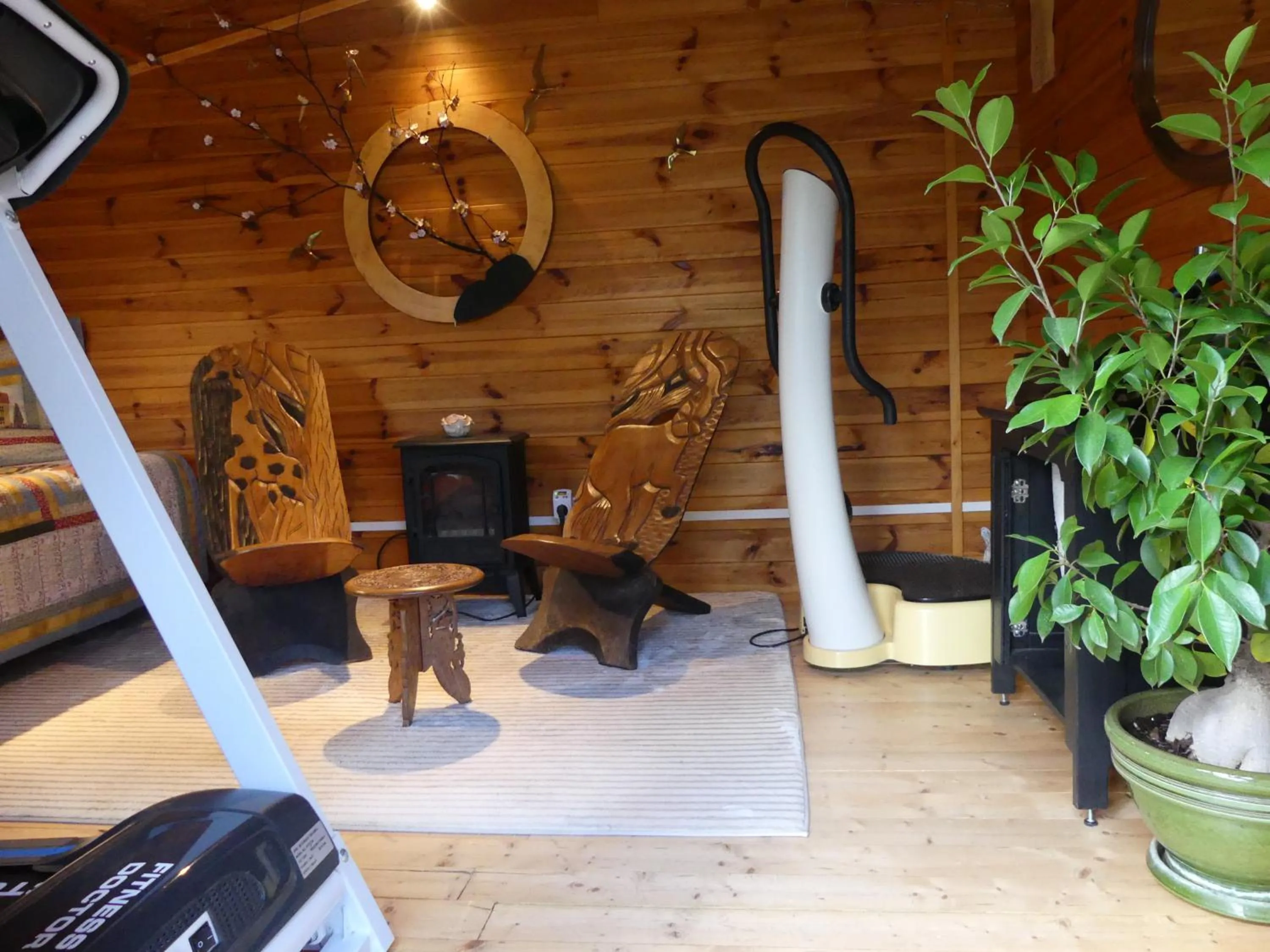 Area and facilities in Au Cabanon Chez Nath - chbre d'hôtes