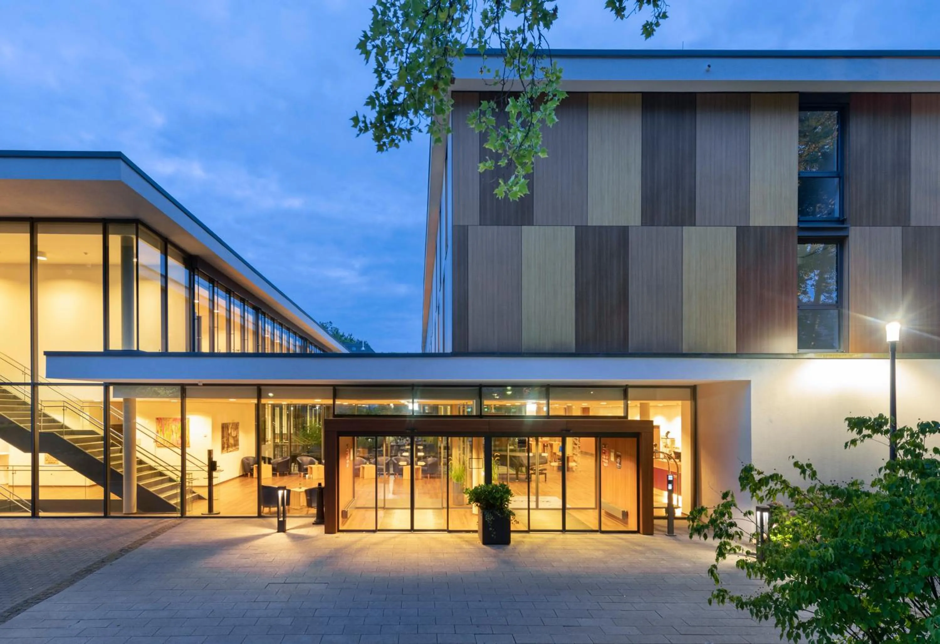 Property building in Hotel Franz