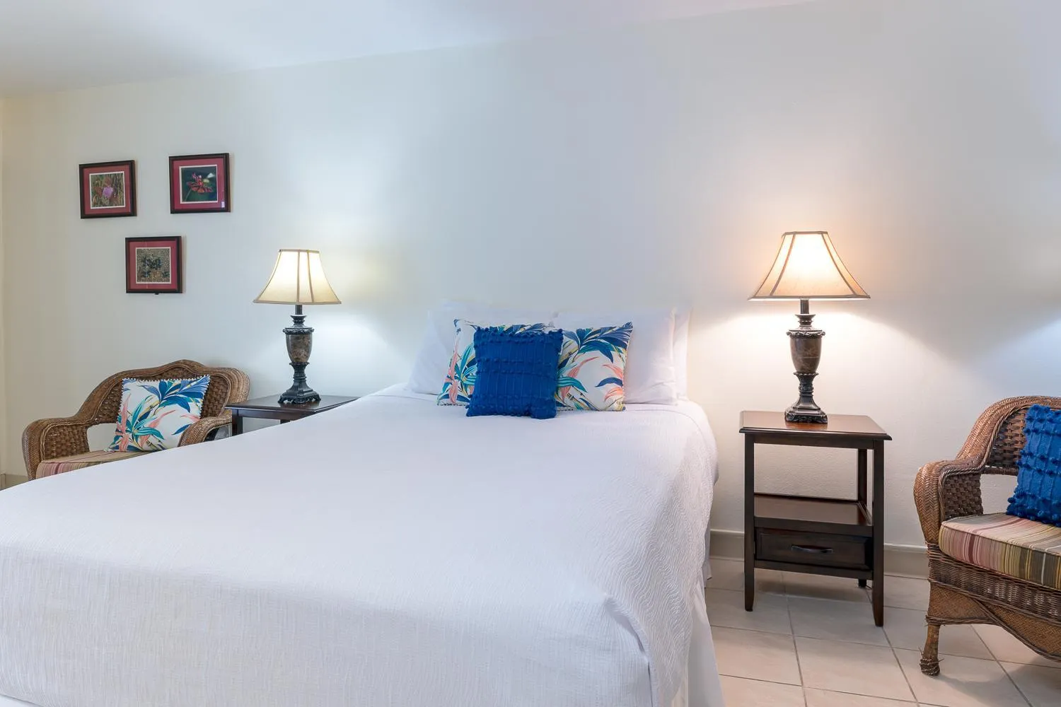 Bed in Rock Reef Resort