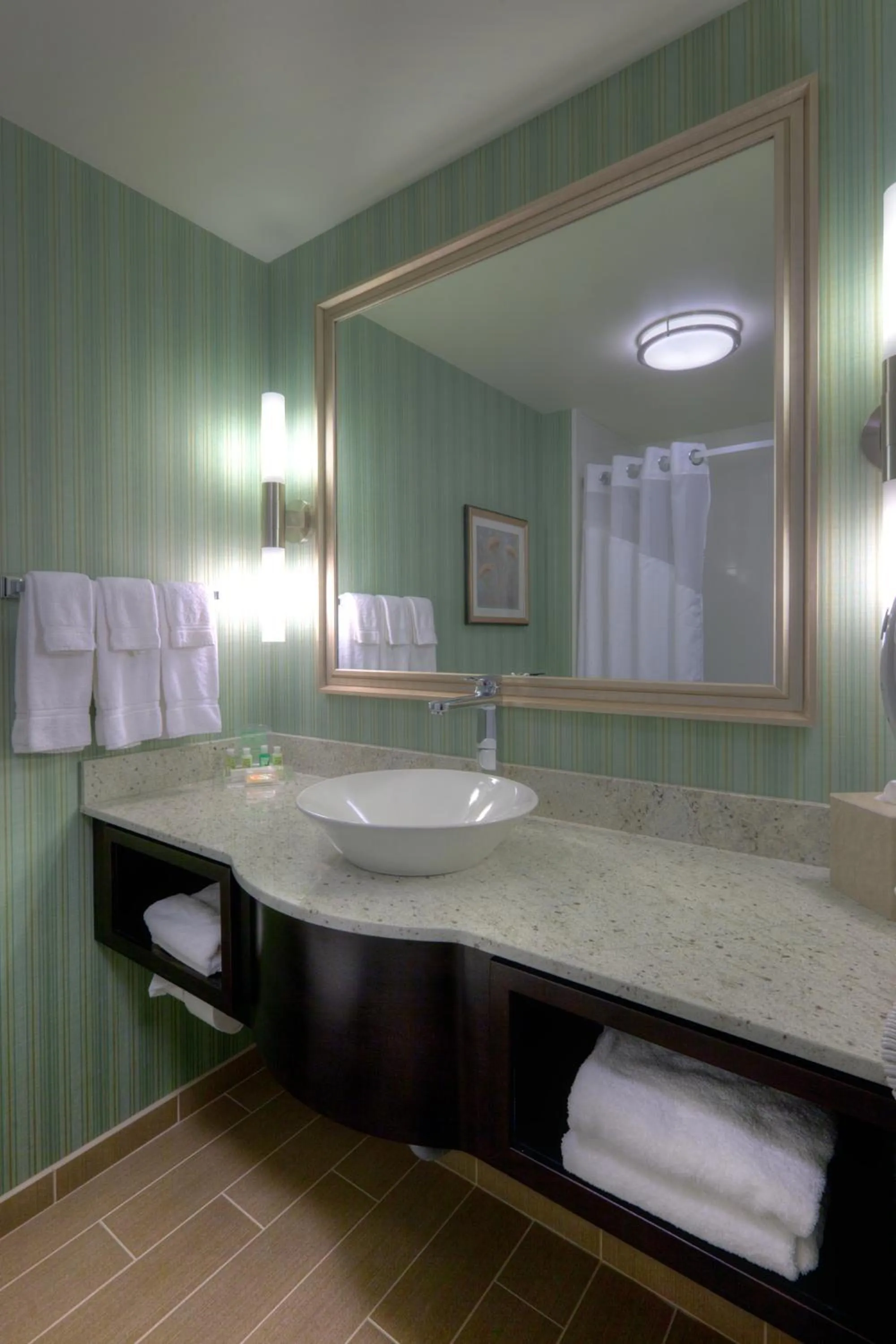 Bathroom in Holiday Inn Saskatoon Downtown by IHG