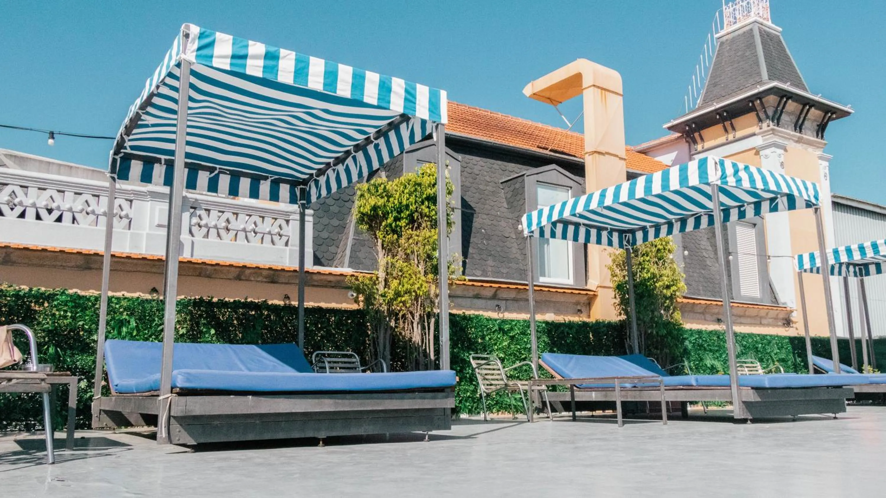 Balcony/Terrace in Zero Box Lodge Porto