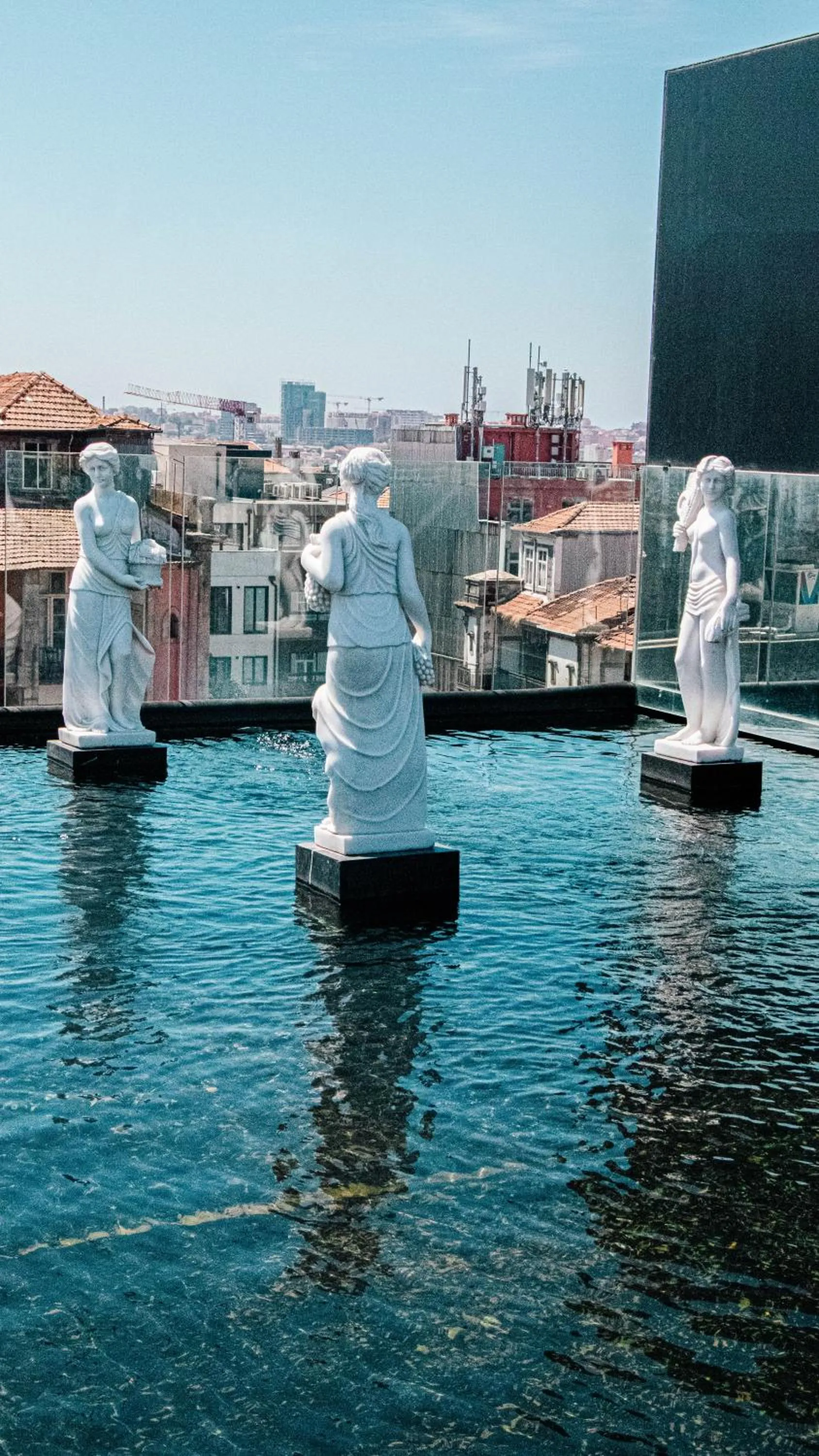 View (from property/room) in Zero Box Lodge Porto