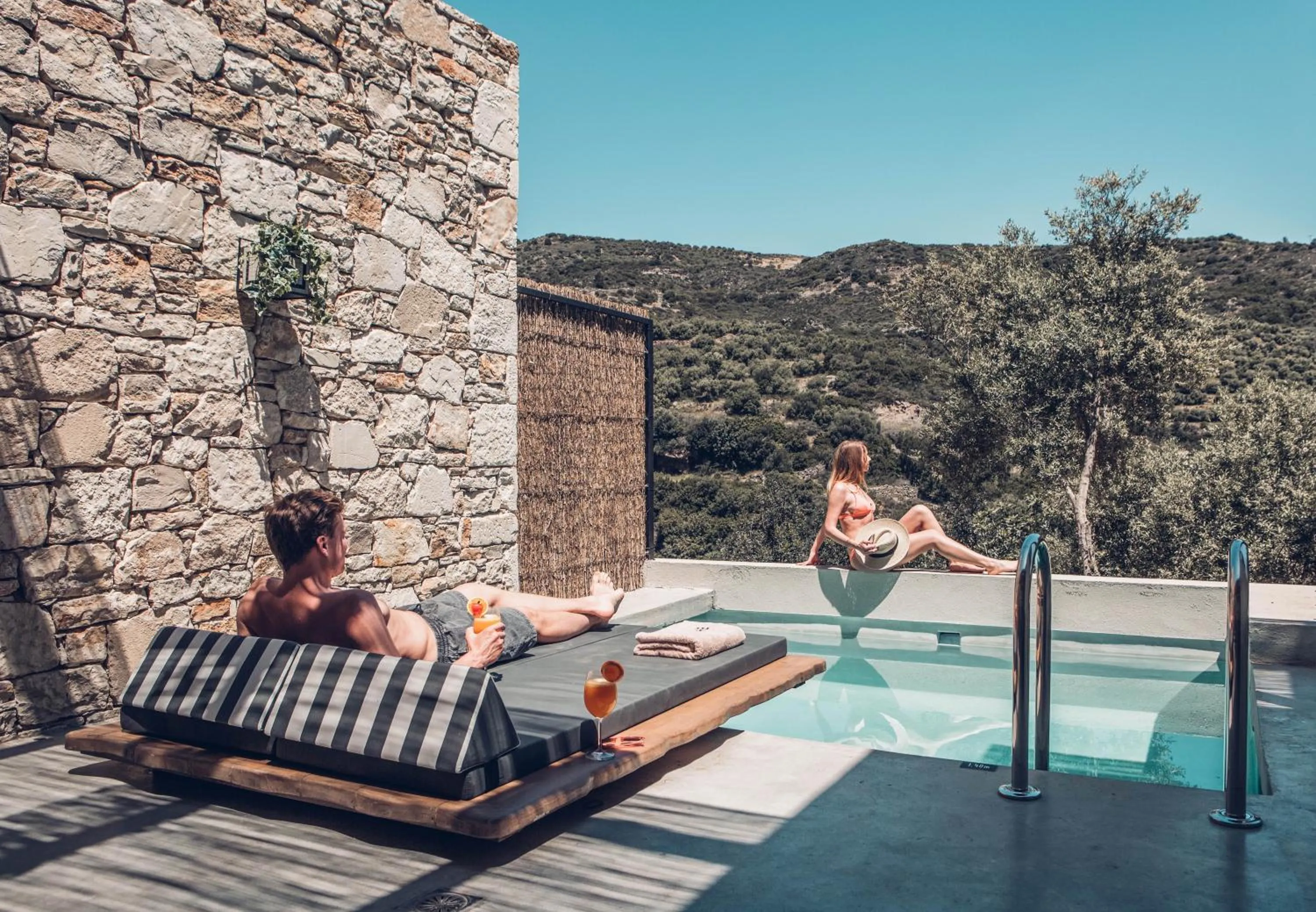 Swimming pool in Monastery Estate Retreat