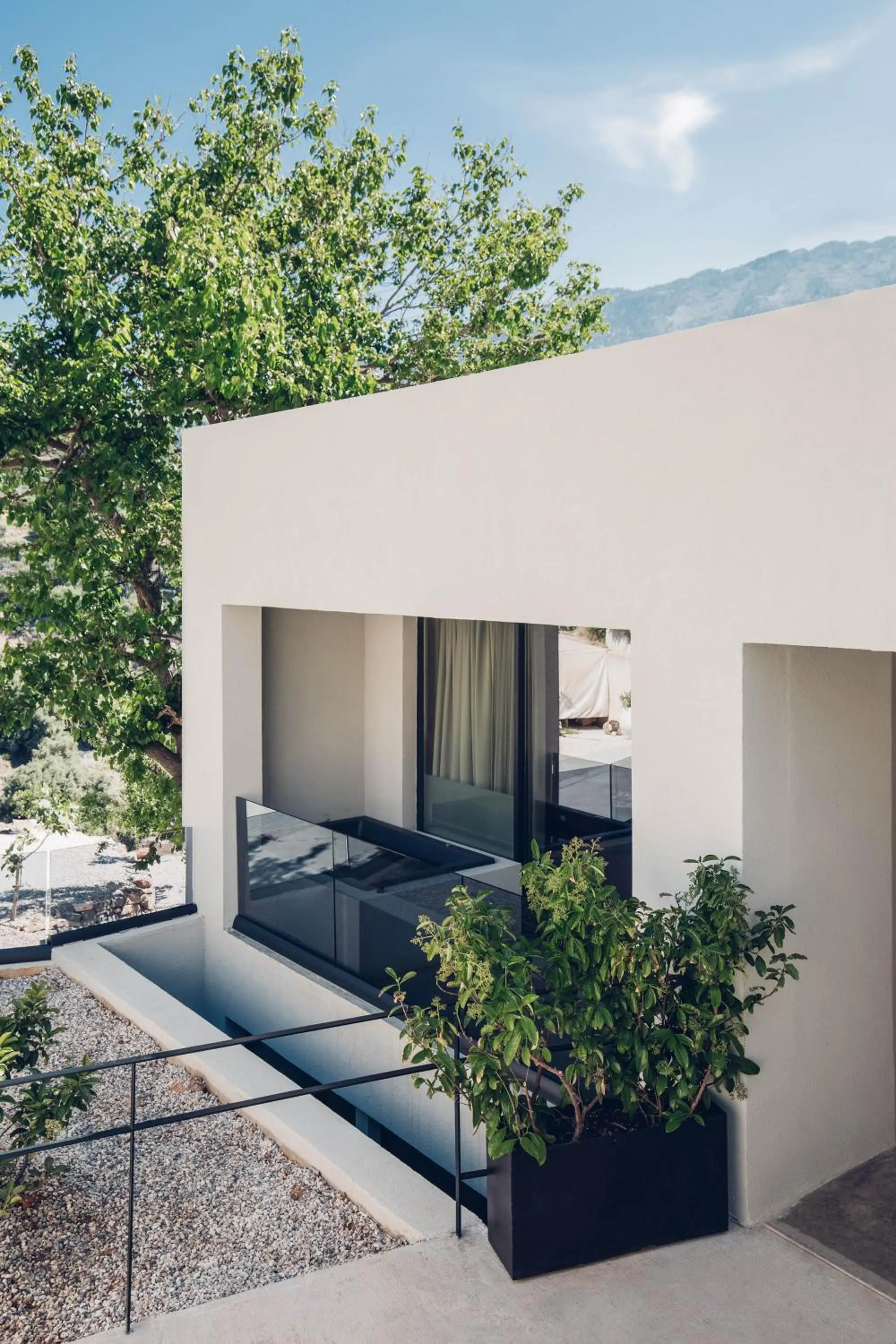 Patio in Monastery Estate Retreat