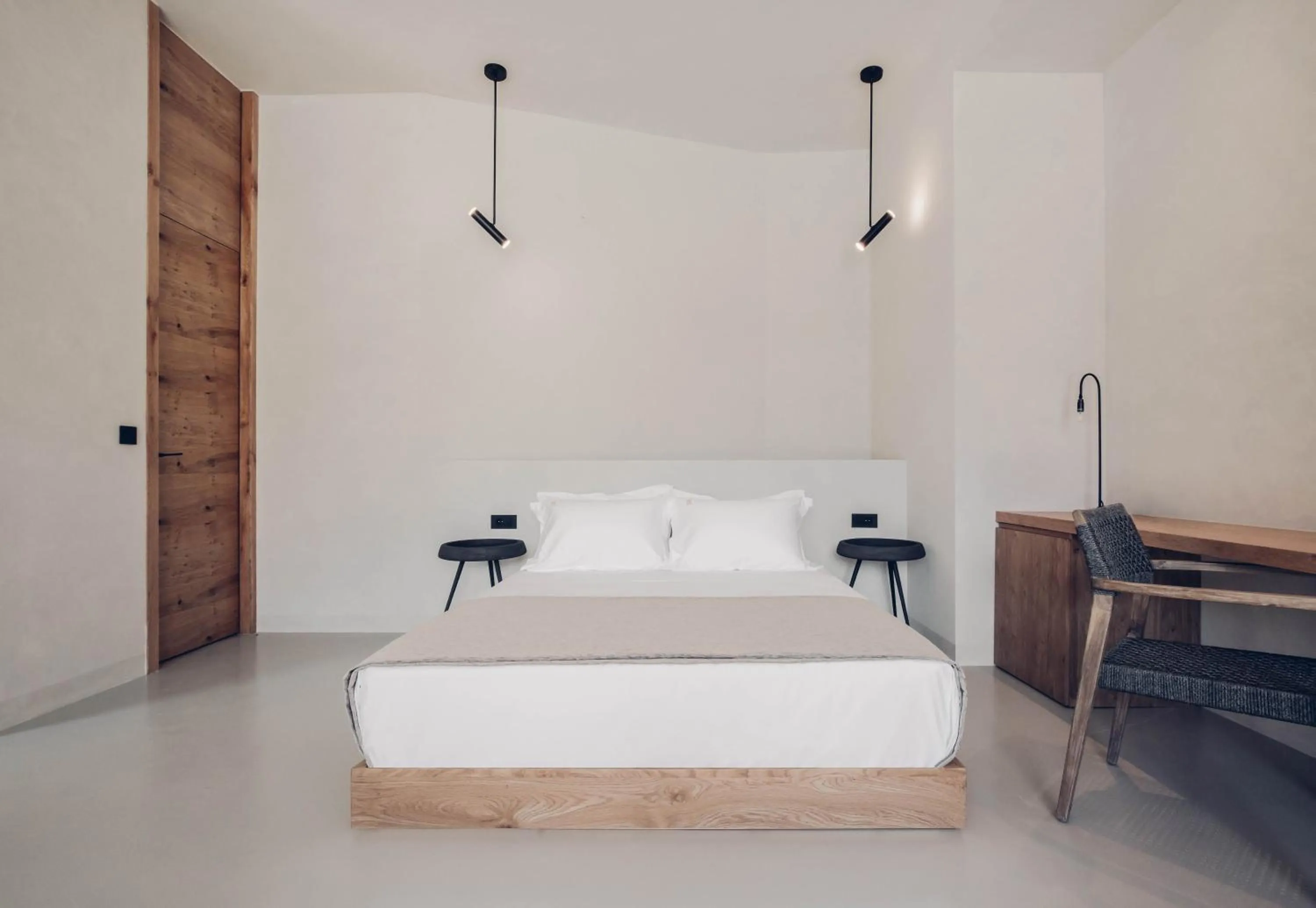 Bed in Monastery Estate Retreat