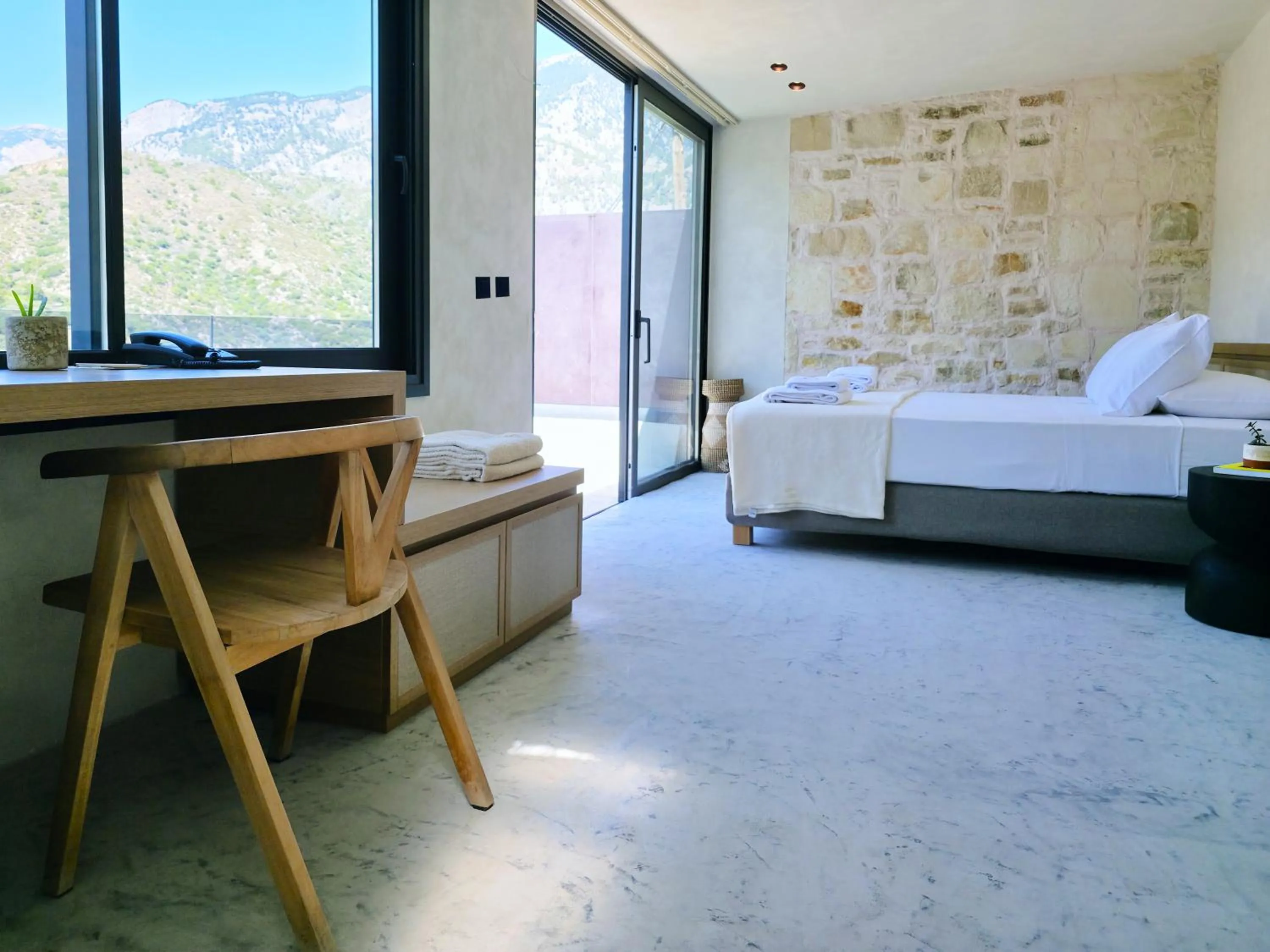 Bed in Monastery Estate Retreat