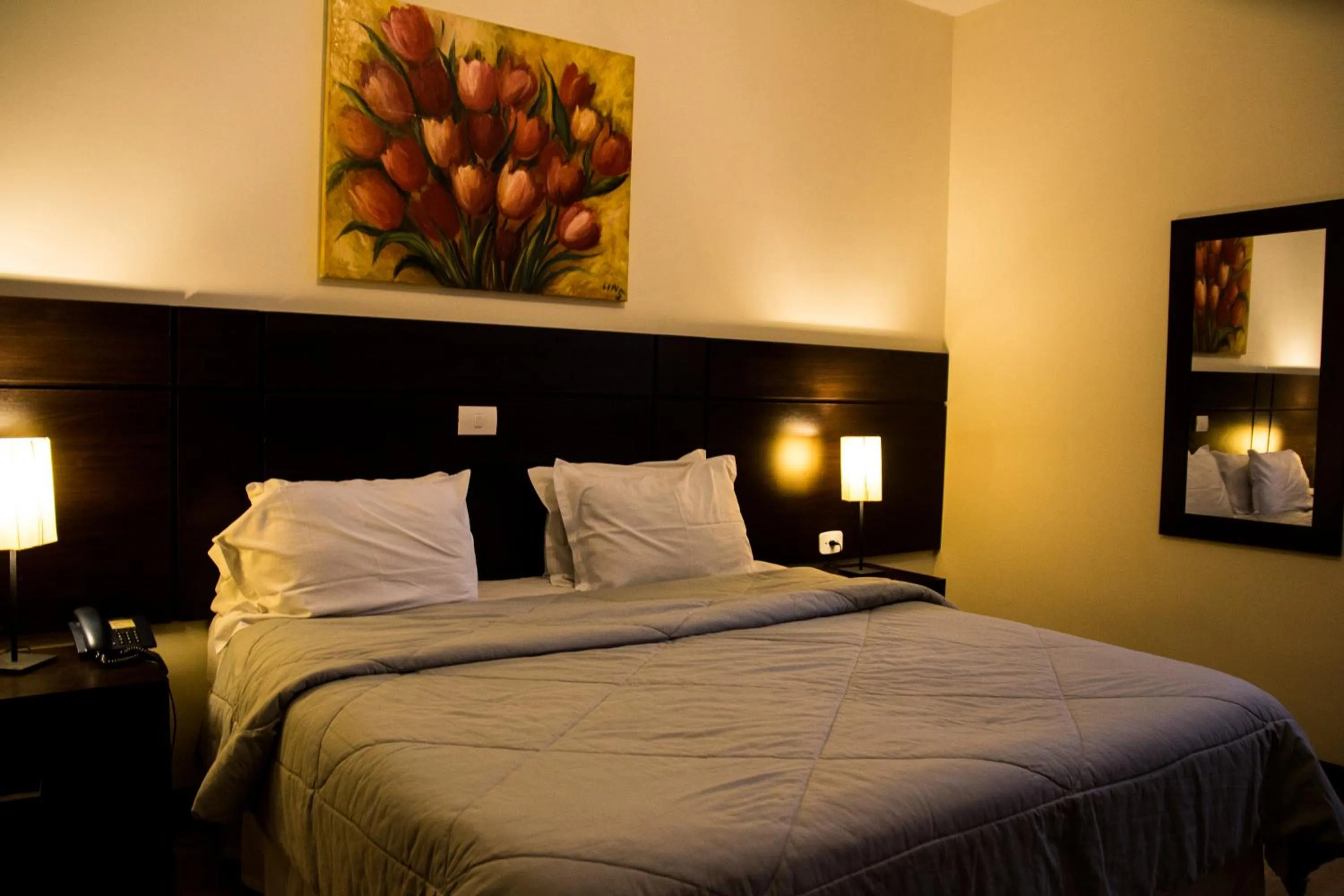 Bed in Hotel Brisa Rio