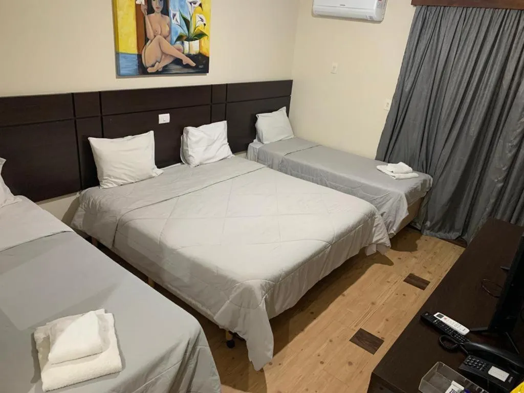 Bed in Hotel Brisa Rio