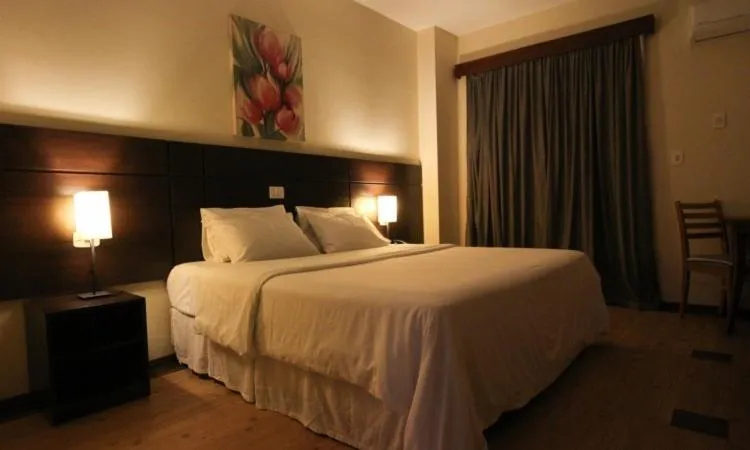 Bed in Hotel Brisa Rio