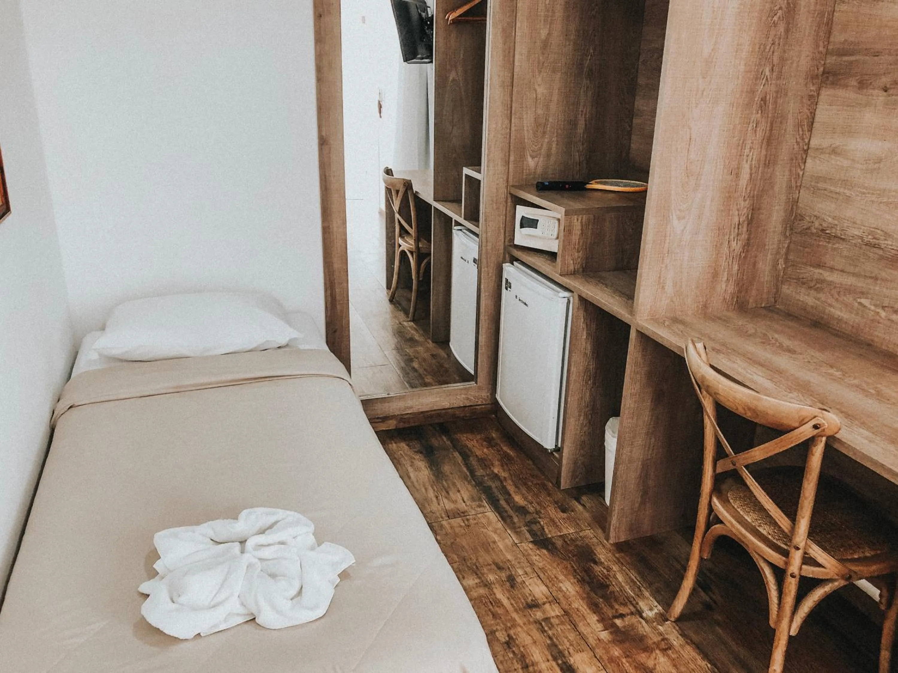 Bed in Pousada da Prainha