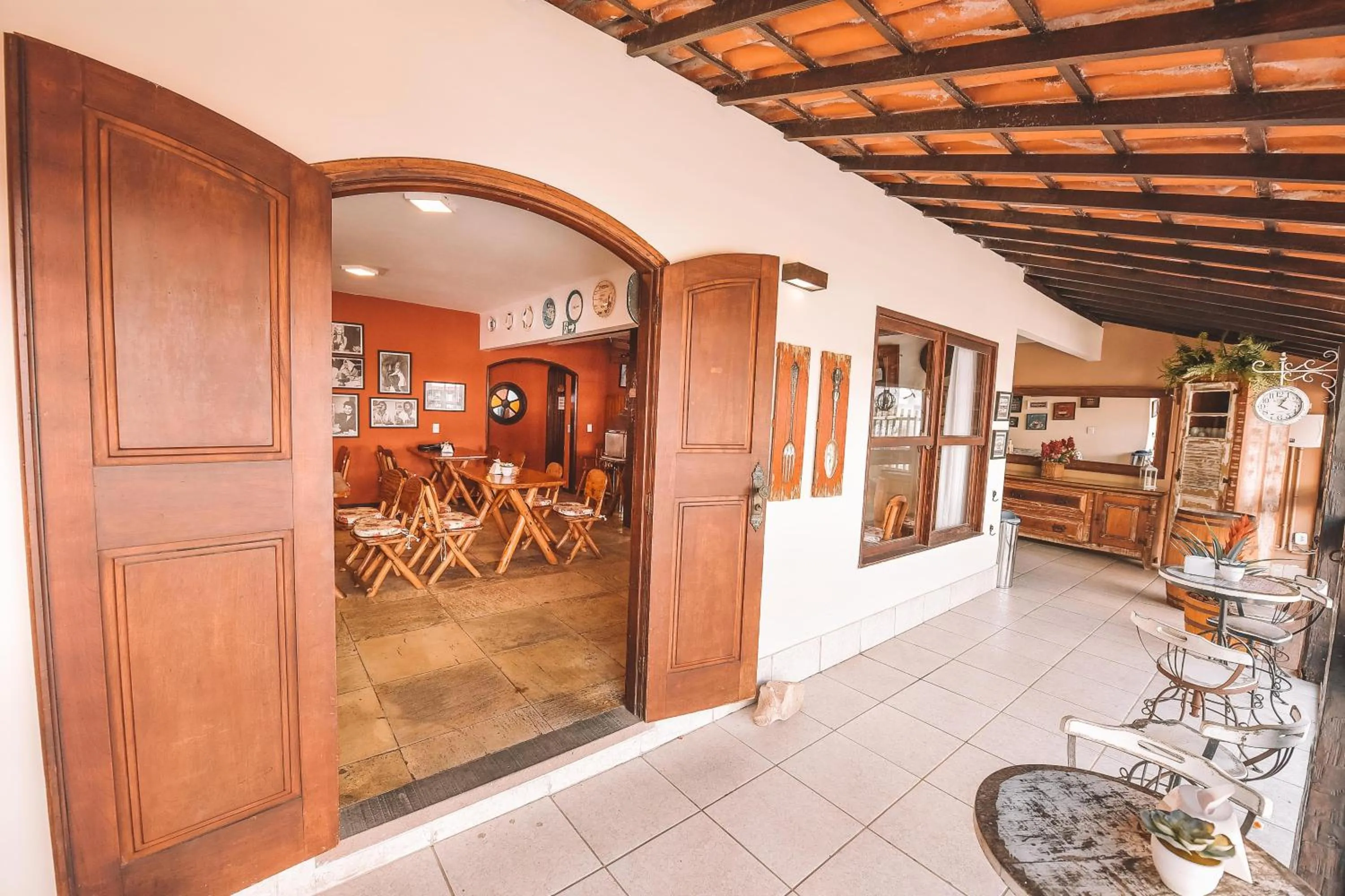 Dining area in Pousada da Prainha