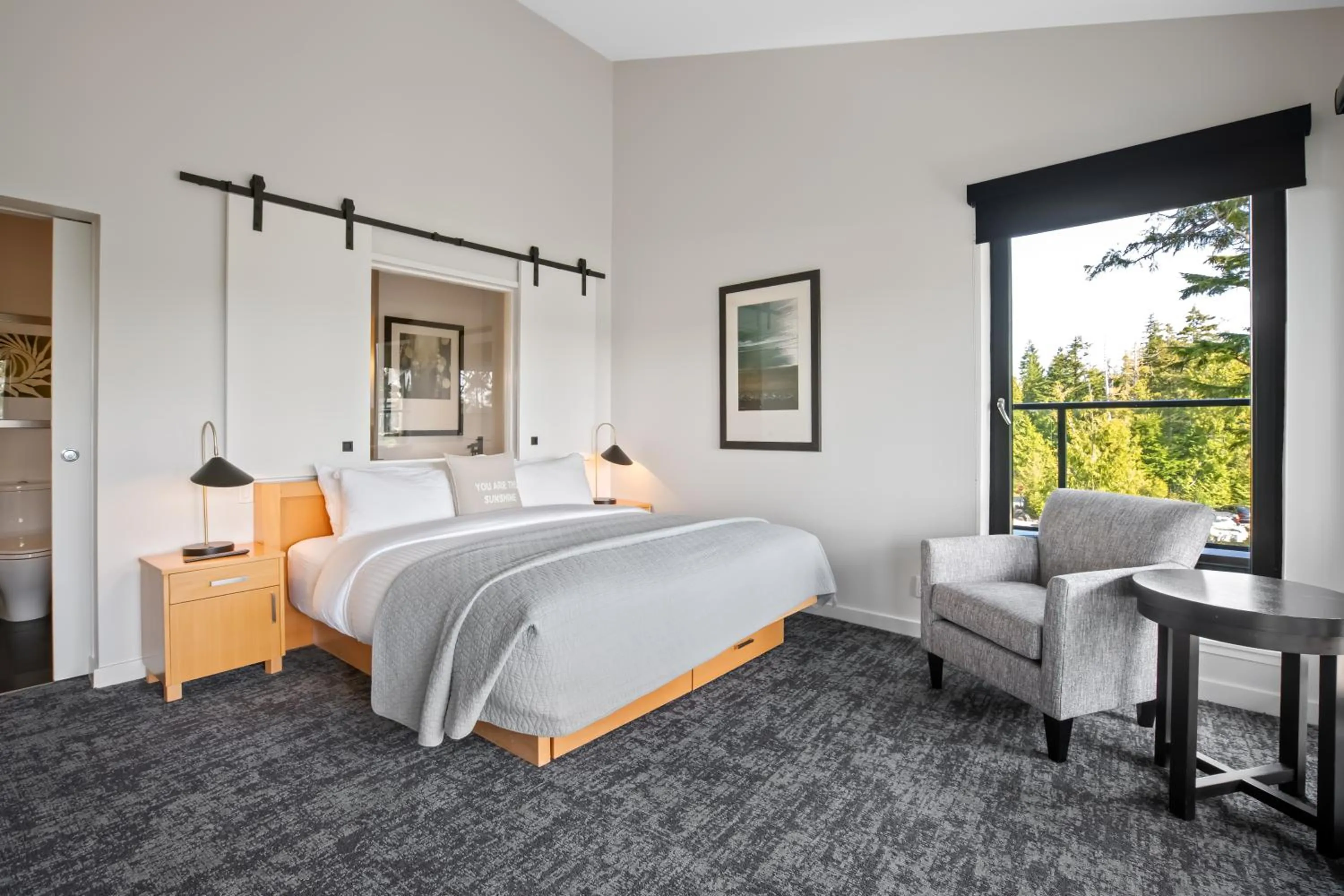 Bed in Black Rock Oceanfront Resort