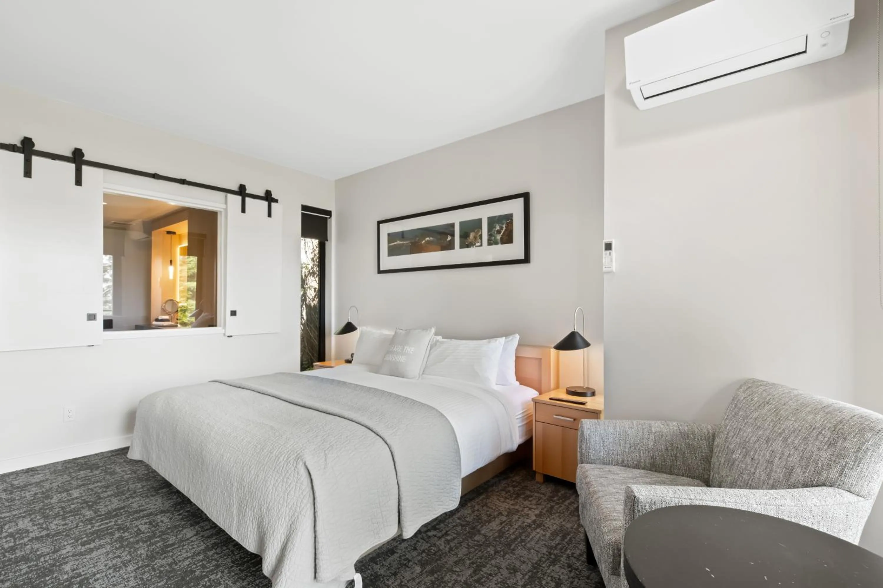 Bed in Black Rock Oceanfront Resort