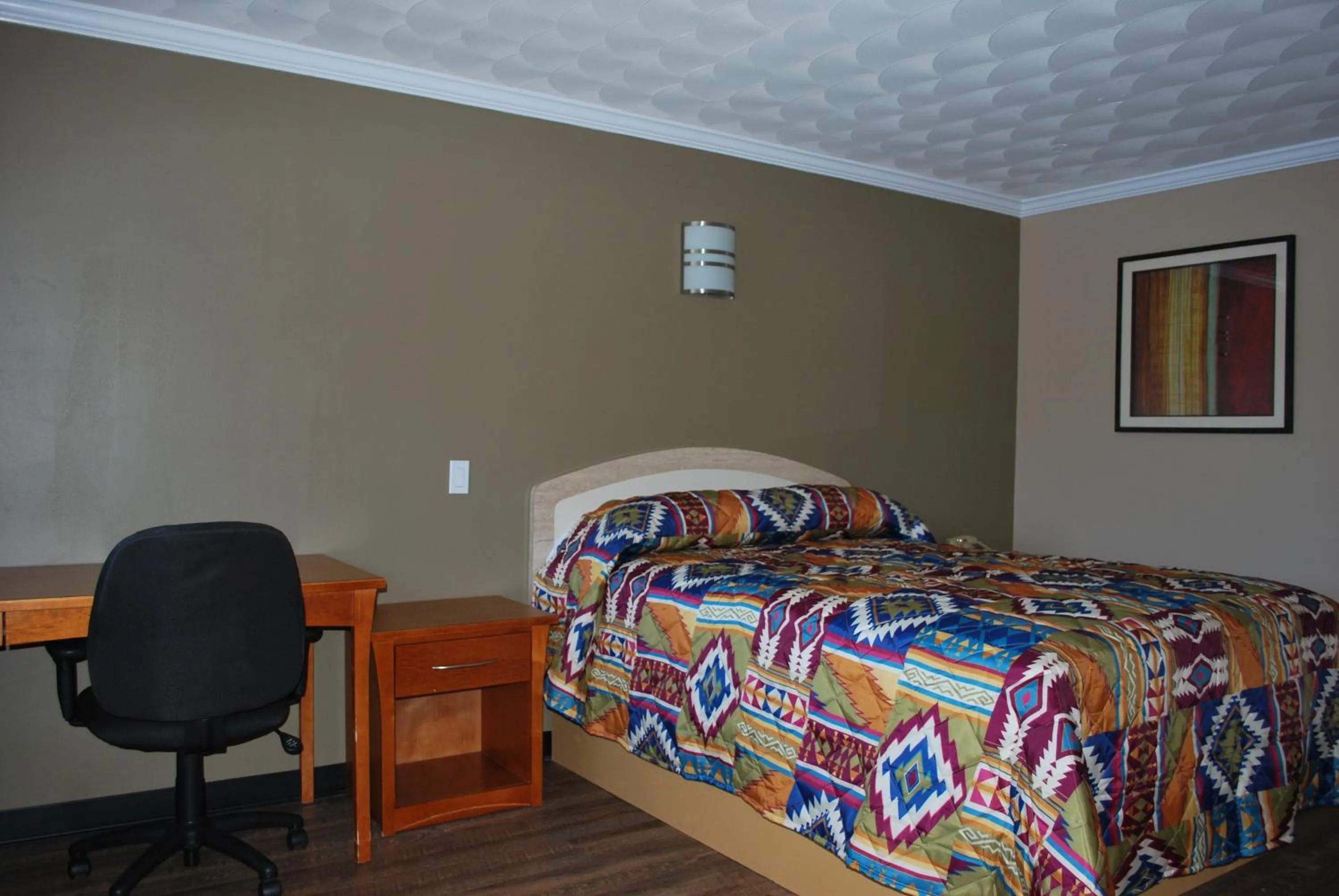 Bed in South Bay Motel