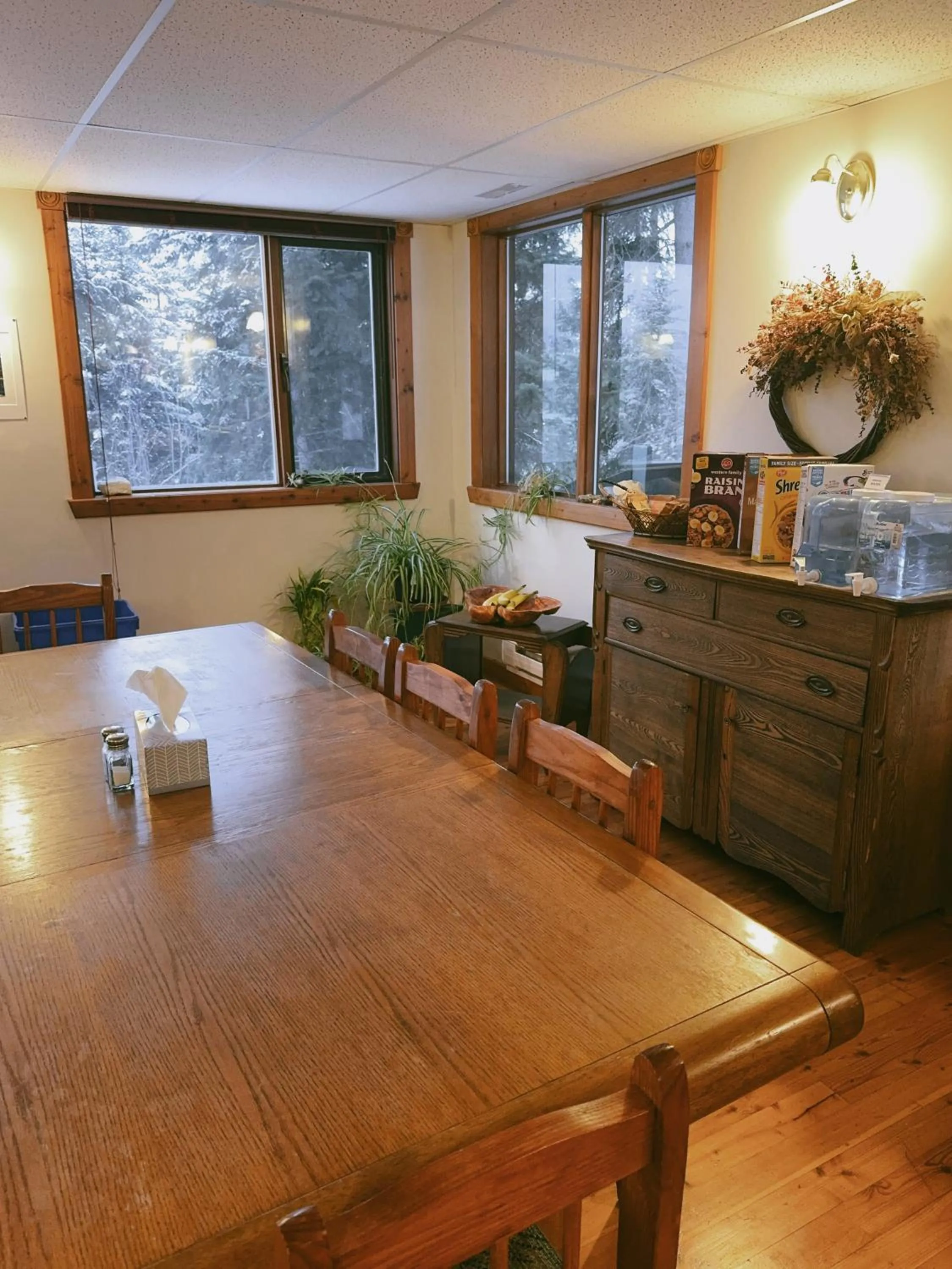 Dining area in Alpine Meadows Lodge