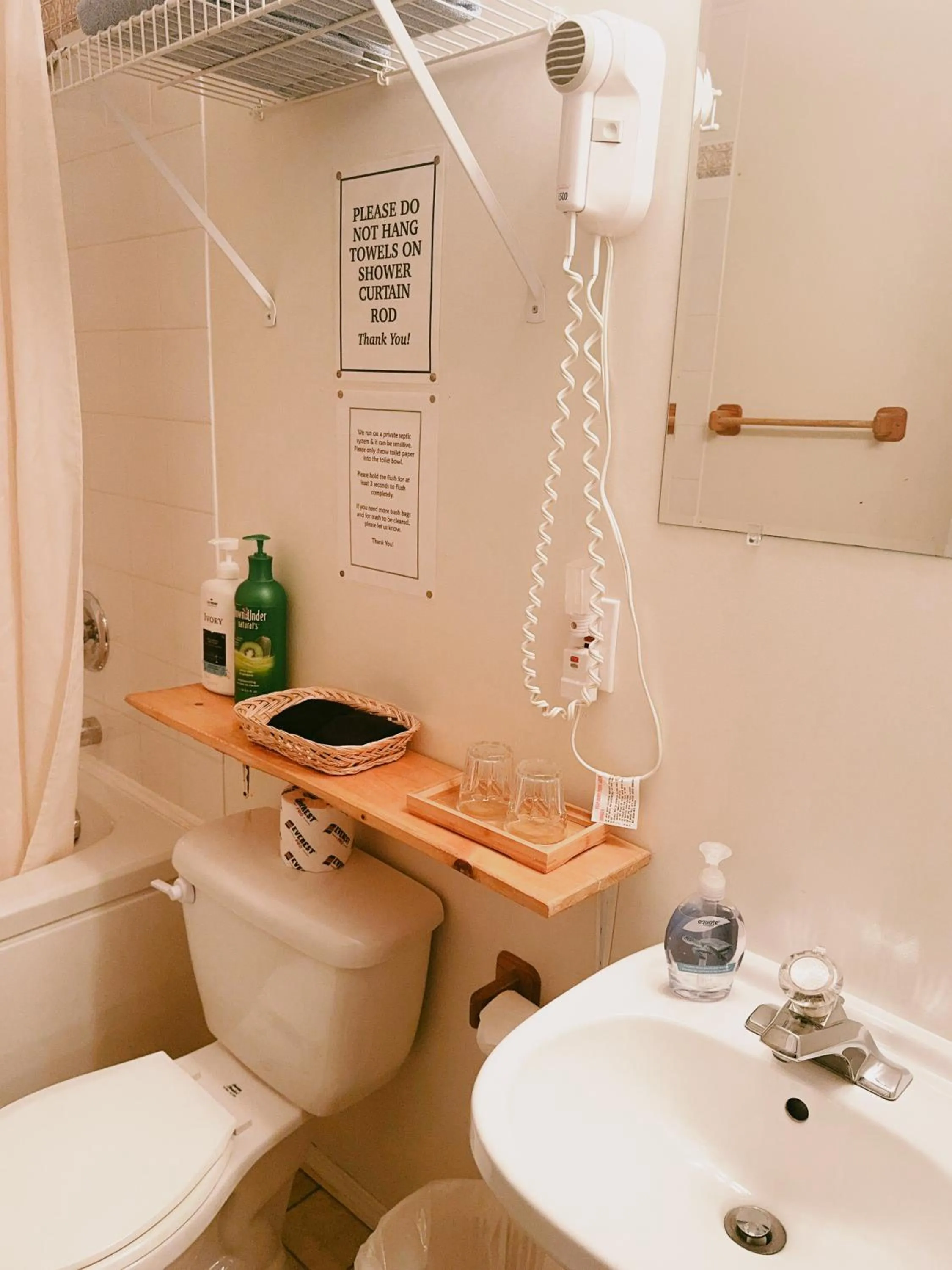 Toilet in Alpine Meadows Lodge