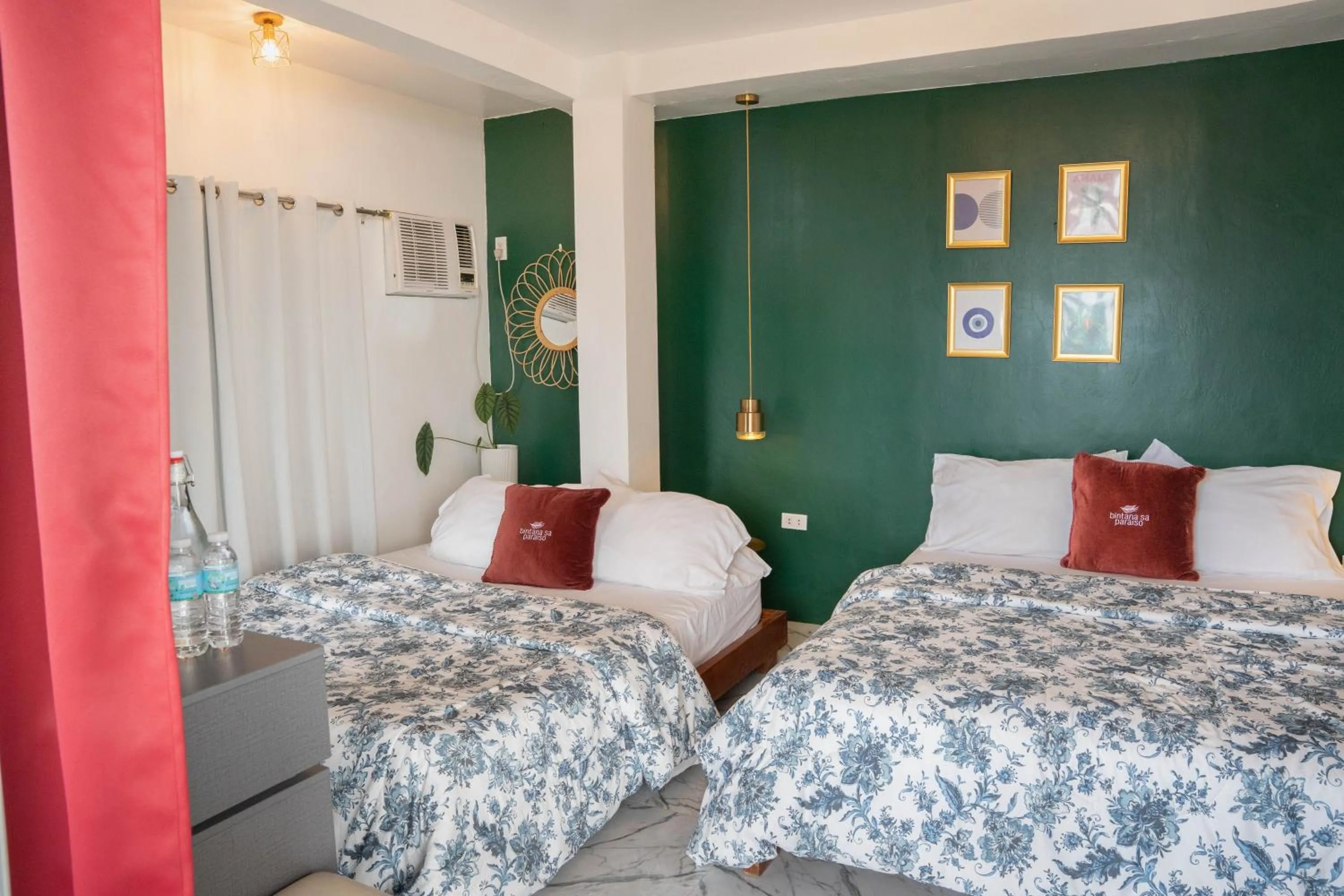 Bedroom, Bed in Bintana sa Paraiso Binunsaran