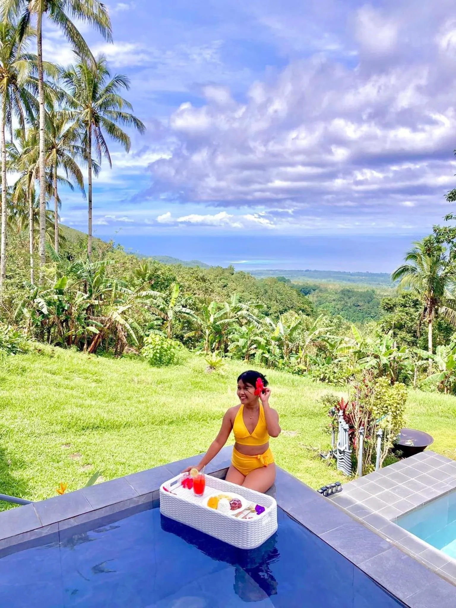 Pool view in Bintana sa Paraiso Binunsaran