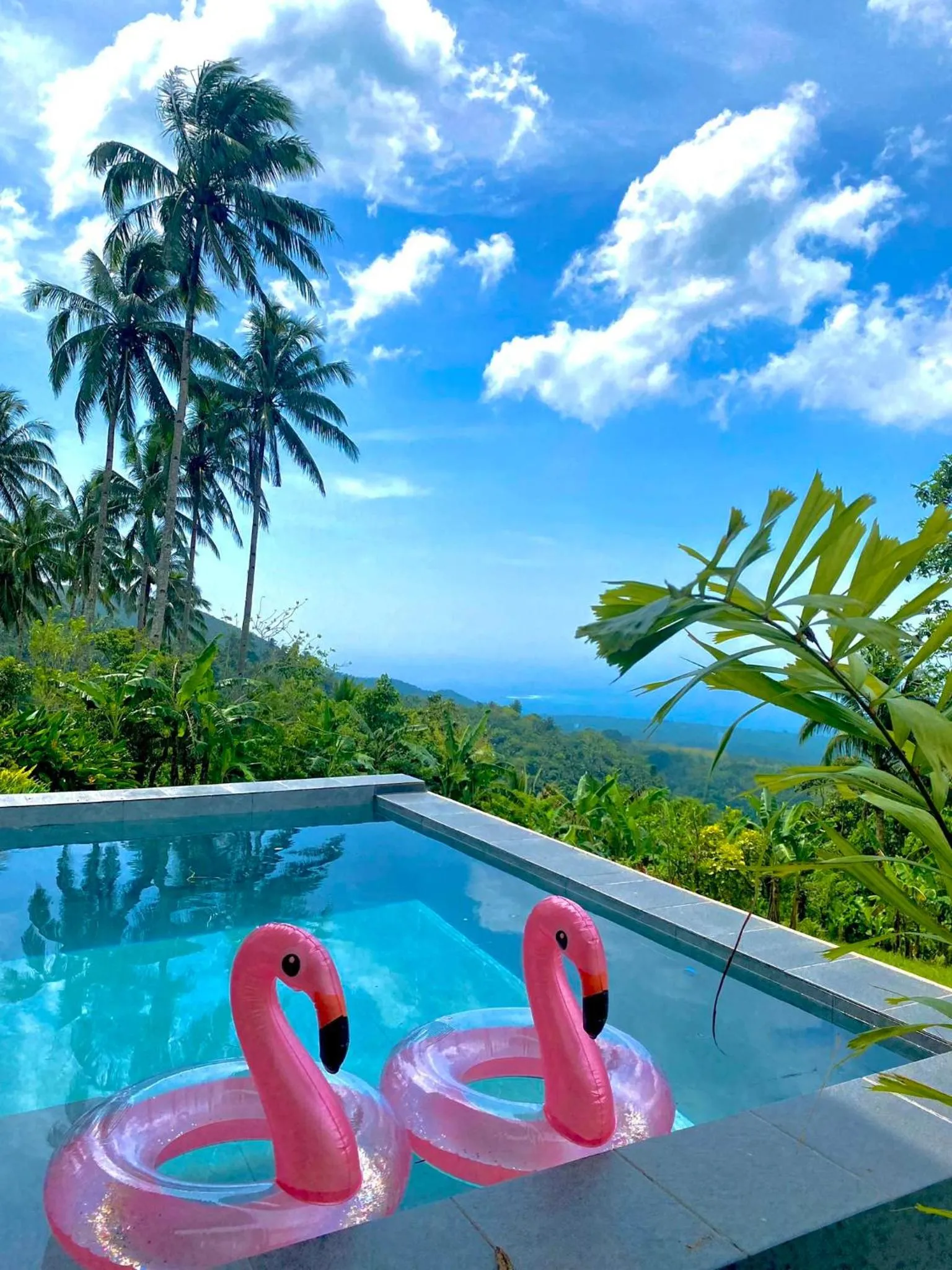 Swimming pool in Bintana sa Paraiso Binunsaran