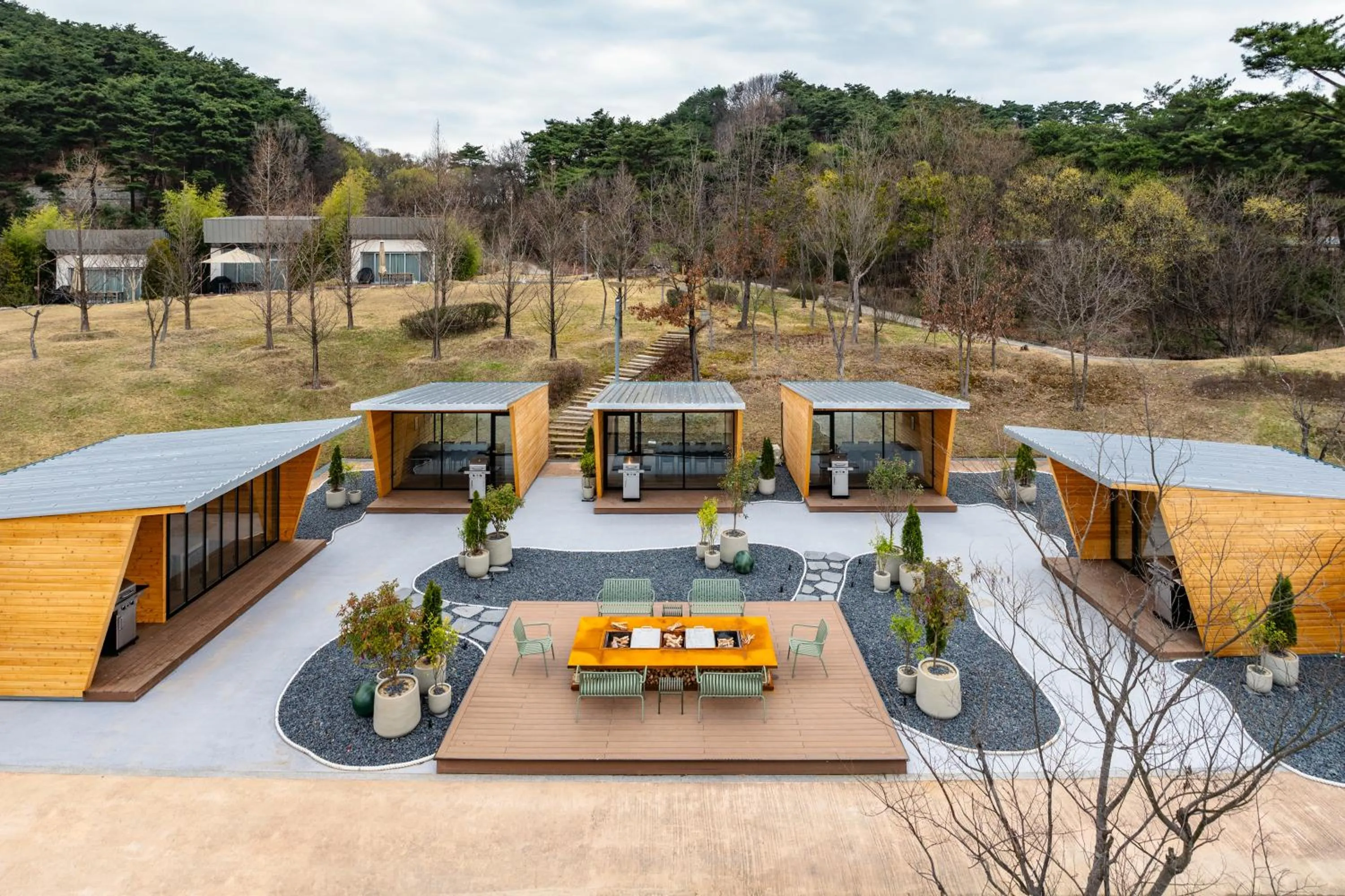 BBQ facilities in The Suites Hotel Namwon